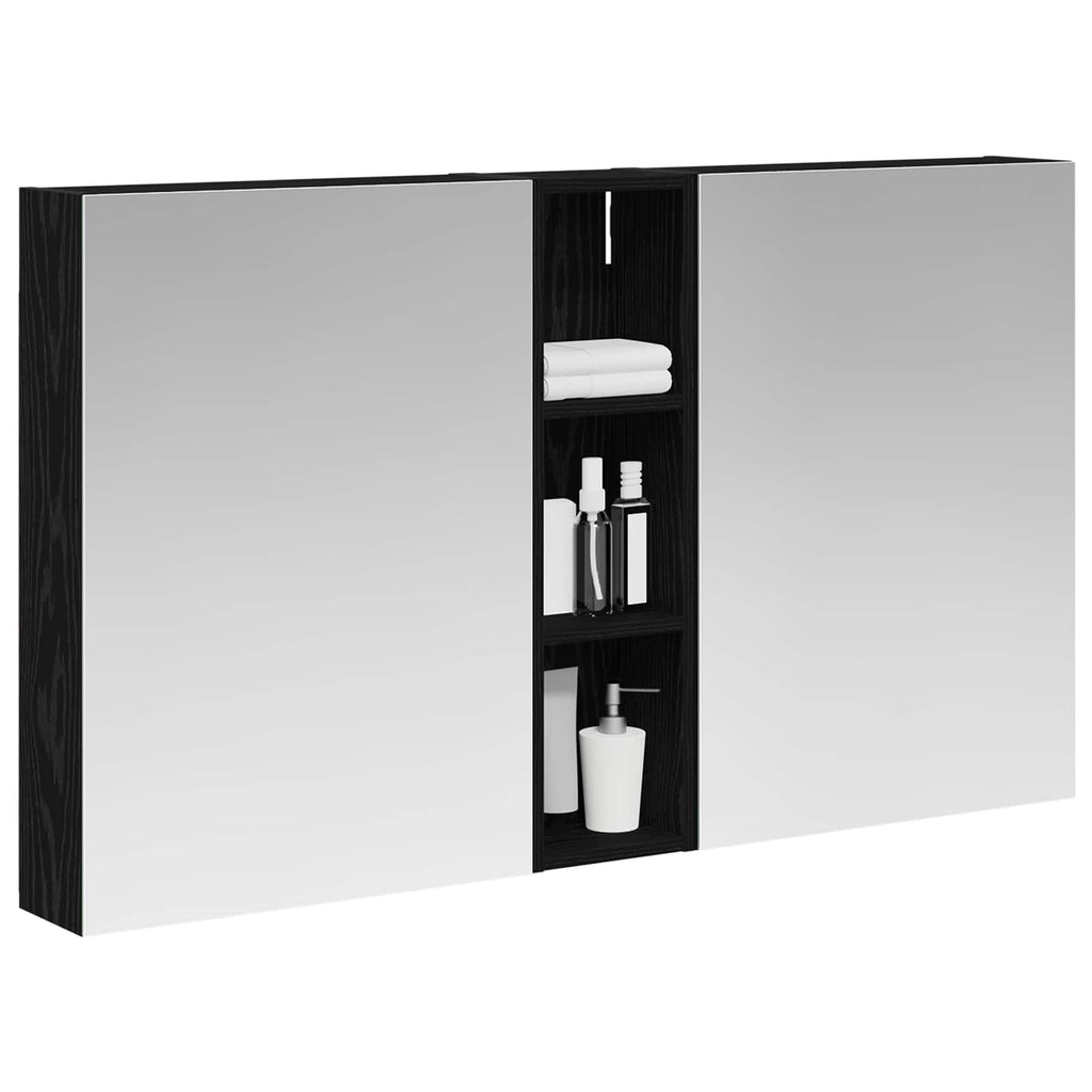 vidaXL Zestaw Szafek Łazienkowych z półką 3 pcs 120 x 14,5 x 70 cm