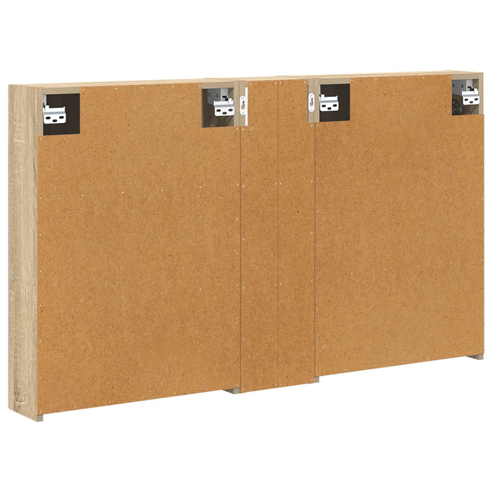 vidaXL Zestaw Szafek Łazienkowych z półką 3 pcs 120 x 14,5 x 70 cm
