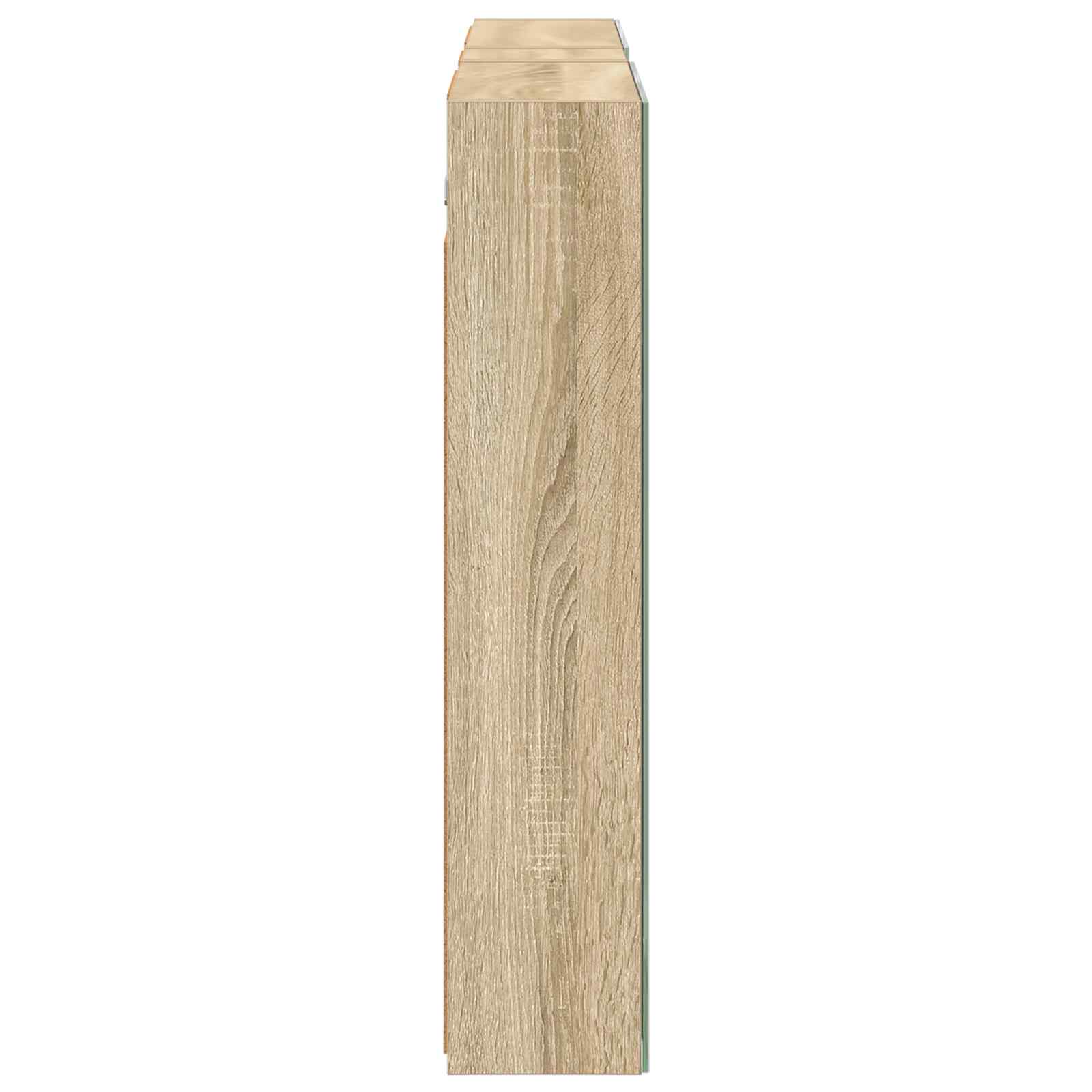 vidaXL Zestaw Szafek Łazienkowych z półką 3 pcs 120 x 14,5 x 70 cm
