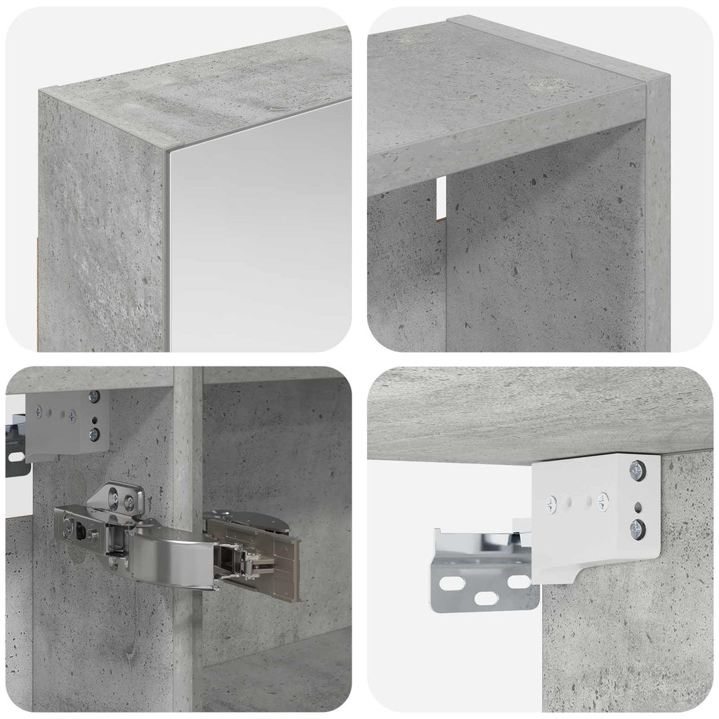 vidaXL Zestaw Szafek Łazienkowych z półką 3 pcs 120 x 14,5 x 70 cm