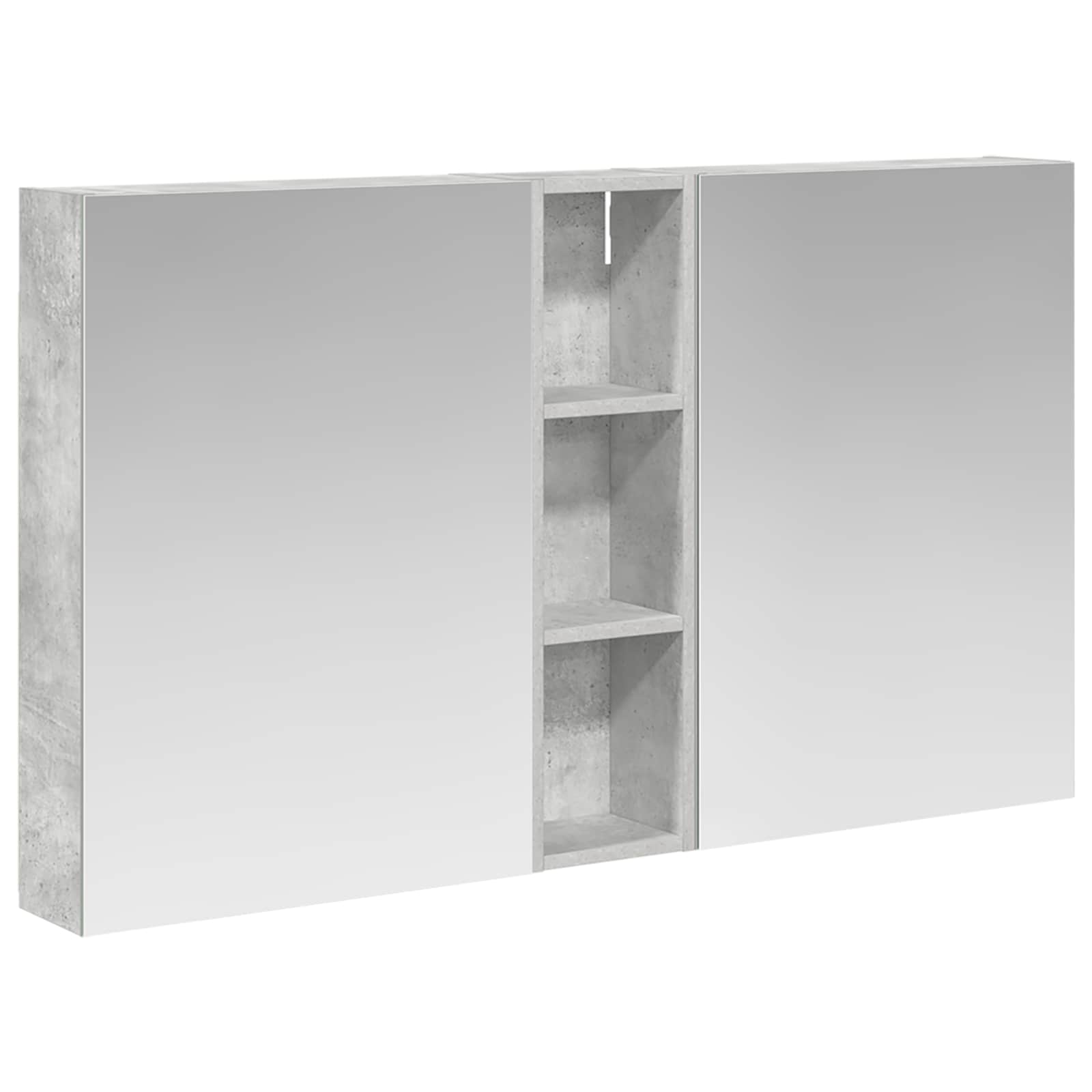 vidaXL Zestaw Szafek Łazienkowych z półką 3 pcs 120 x 14,5 x 70 cm