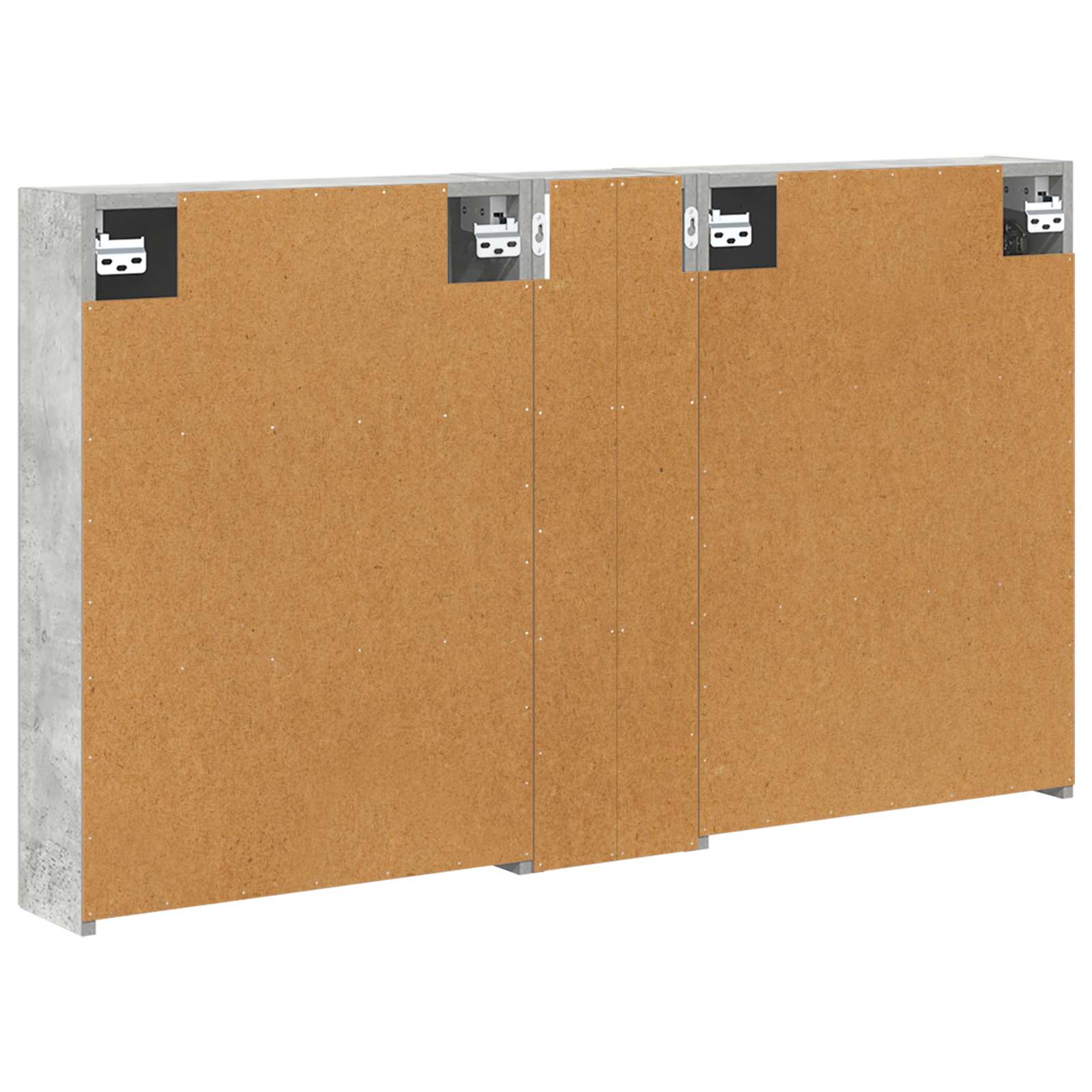vidaXL Zestaw Szafek Łazienkowych z półką 3 pcs 120 x 14,5 x 70 cm