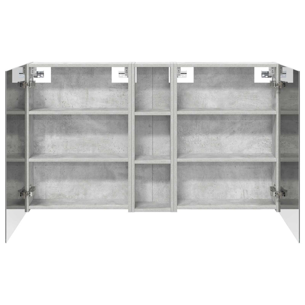 vidaXL Zestaw Szafek Łazienkowych z półką 3 pcs 120 x 14,5 x 70 cm