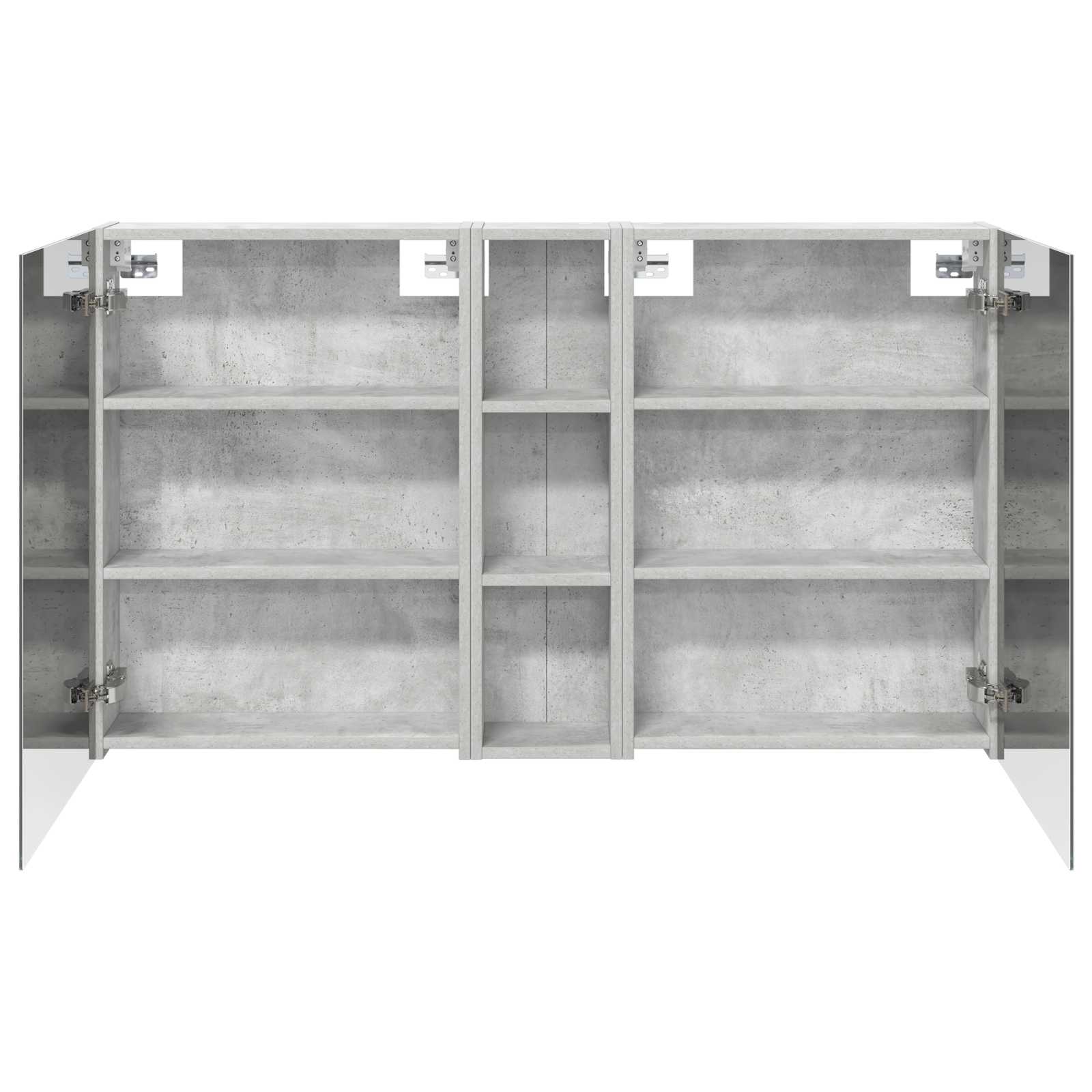 vidaXL Zestaw Szafek Łazienkowych z półką 3 pcs 120 x 14,5 x 70 cm