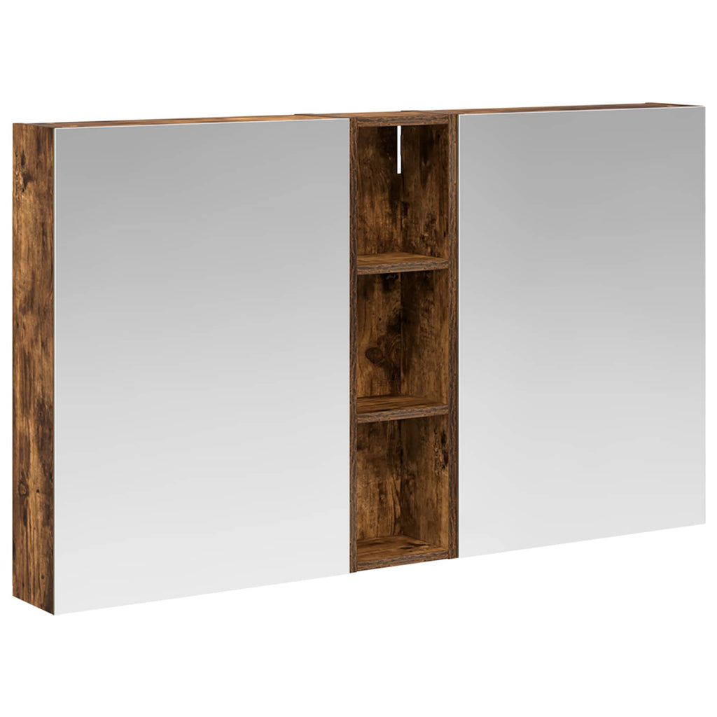 vidaXL Zestaw Szafek Łazienkowych z półką 3 pcs 120 x 14,5 x 70 cm