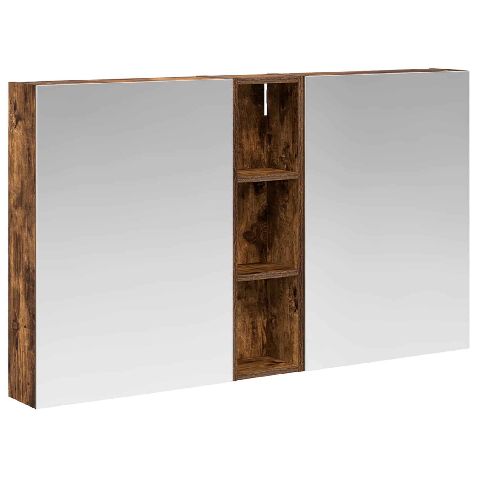 vidaXL Zestaw Szafek Łazienkowych z półką 3 pcs 120 x 14,5 x 70 cm
