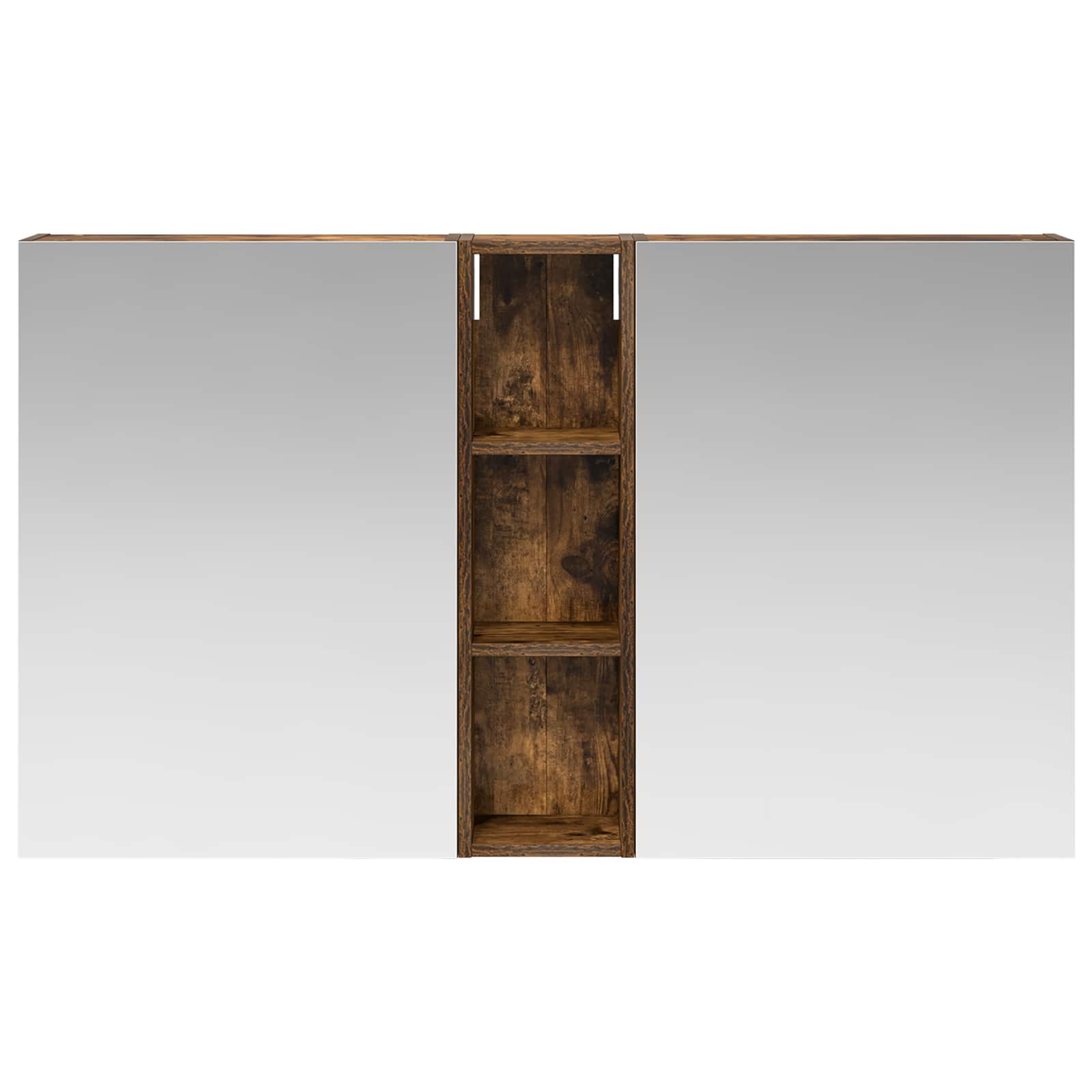 vidaXL Zestaw Szafek Łazienkowych z półką 3 pcs 120 x 14,5 x 70 cm