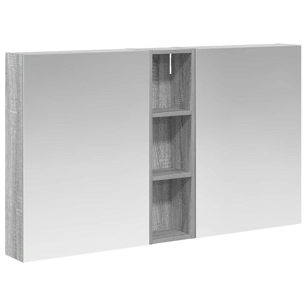 vidaXL Zestaw Szafek Łazienkowych z półką 3 pcs 120 x 14,5 x 70 cm