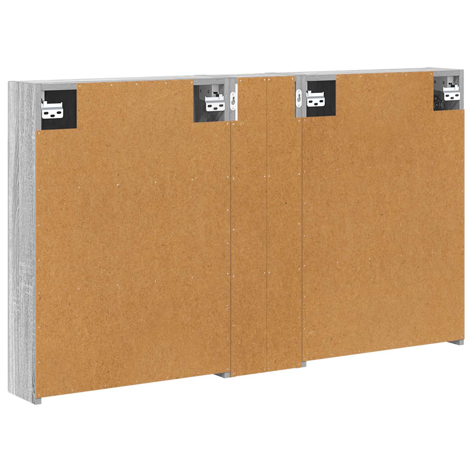 vidaXL Zestaw Szafek Łazienkowych z półką 3 pcs 120 x 14,5 x 70 cm