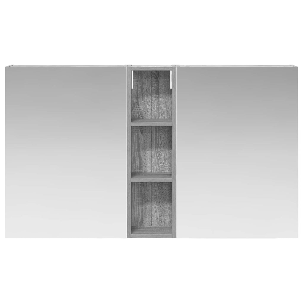 vidaXL Zestaw Szafek Łazienkowych z półką 3 pcs 120 x 14,5 x 70 cm