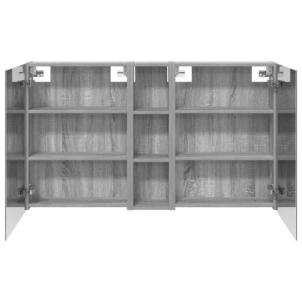 vidaXL Zestaw Szafek Łazienkowych z półką 3 pcs 120 x 14,5 x 70 cm