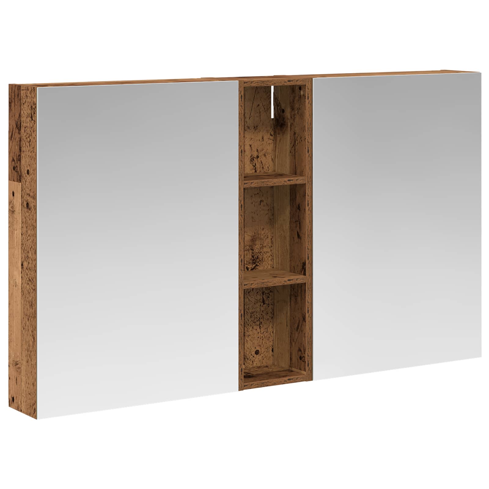vidaXL Zestaw Szafek Łazienkowych z półką 3 pcs 120 x 14,5 x 70 cm