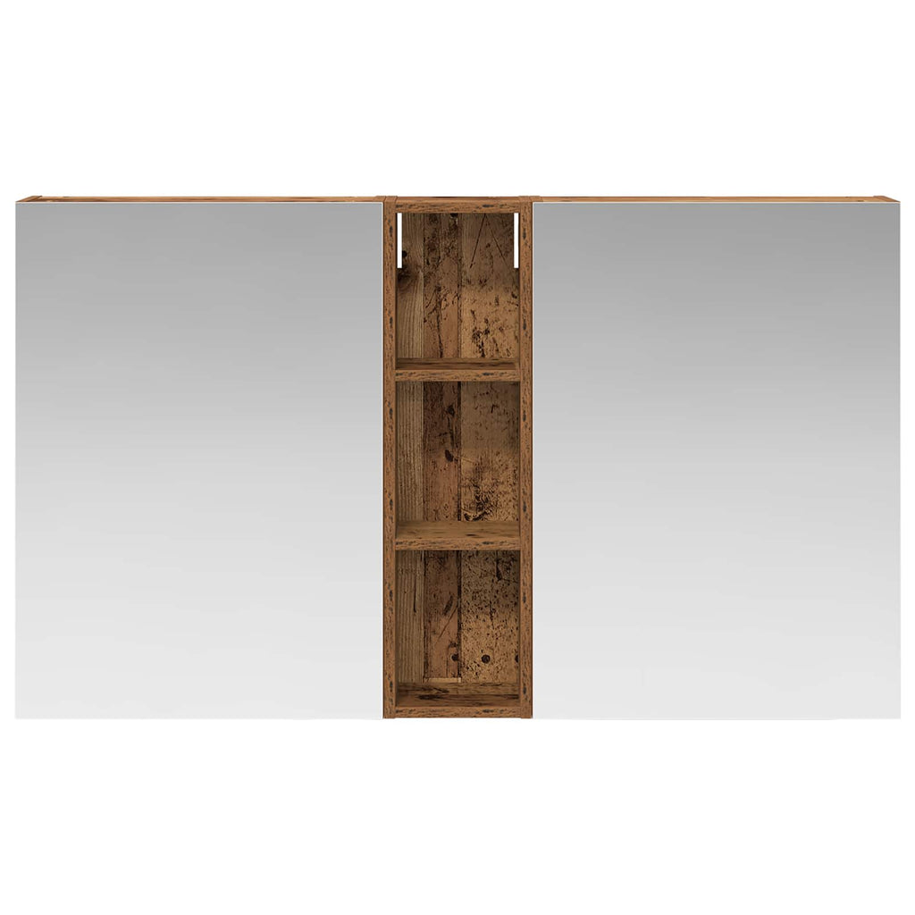 vidaXL Zestaw Szafek Łazienkowych z półką 3 pcs 120 x 14,5 x 70 cm