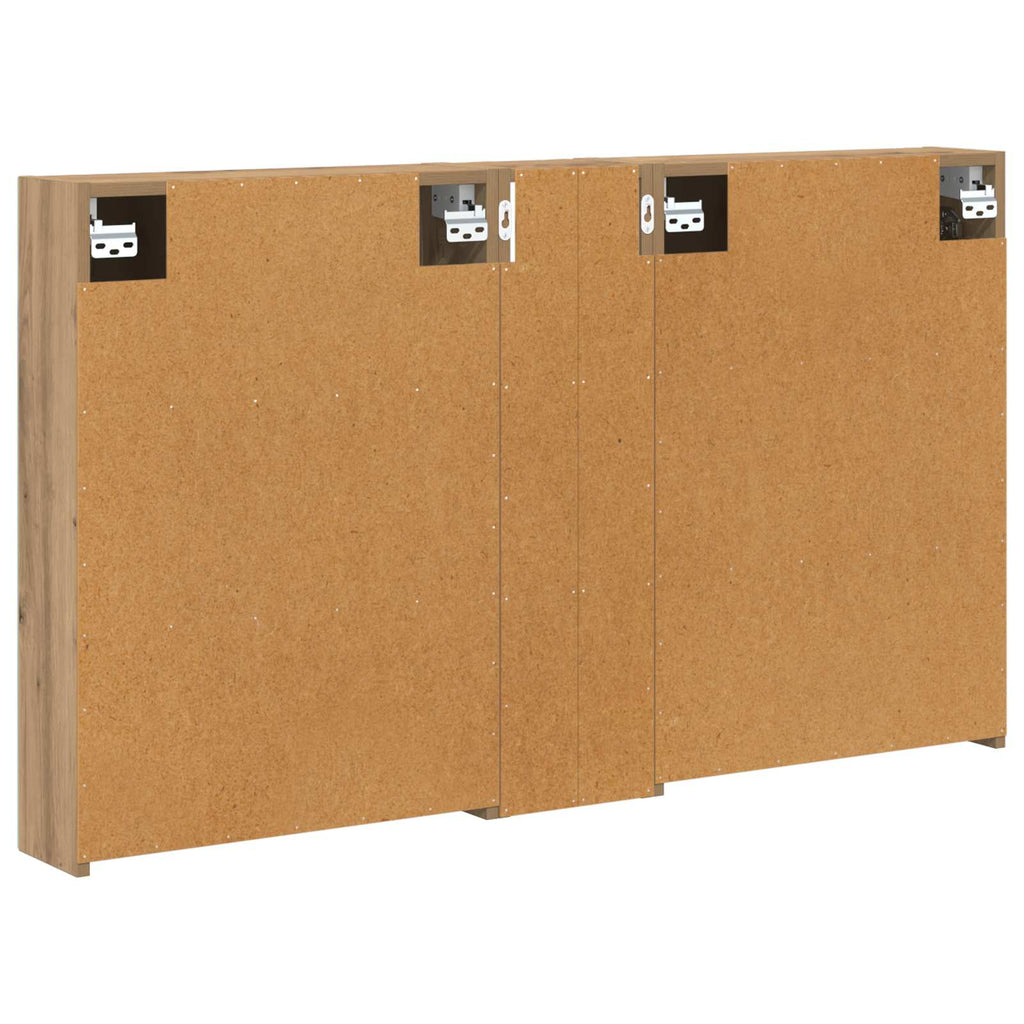 vidaXL Zestaw Szafek Łazienkowych z półką 3 pcs 120 x 14,5 x 70 cm