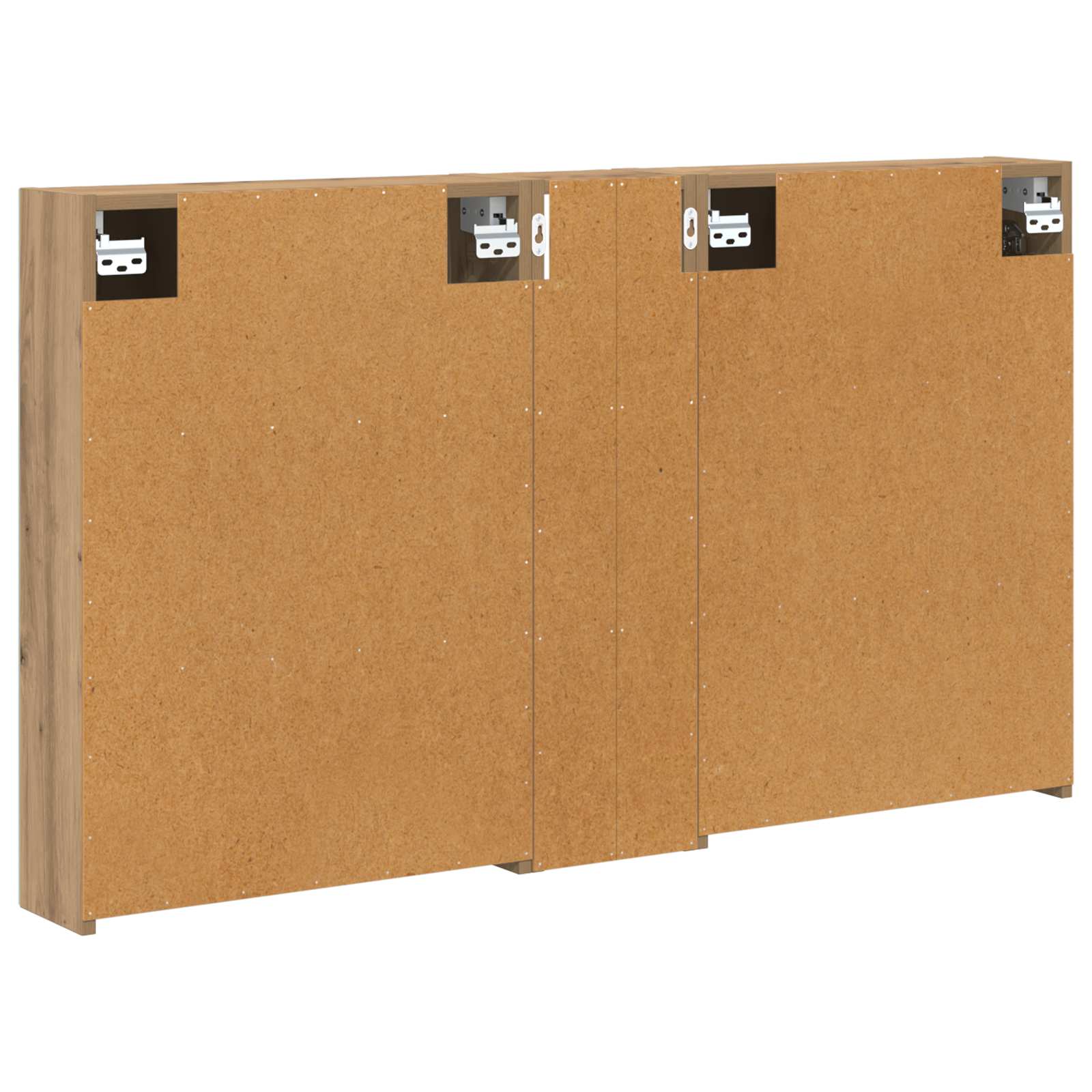 vidaXL Zestaw Szafek Łazienkowych z półką 3 pcs 120 x 14,5 x 70 cm