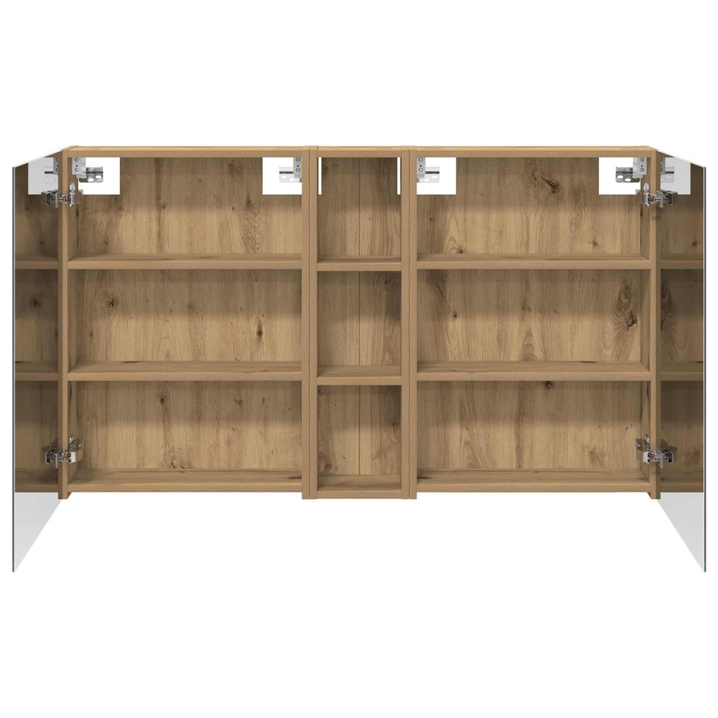 vidaXL Zestaw Szafek Łazienkowych z półką 3 pcs 120 x 14,5 x 70 cm