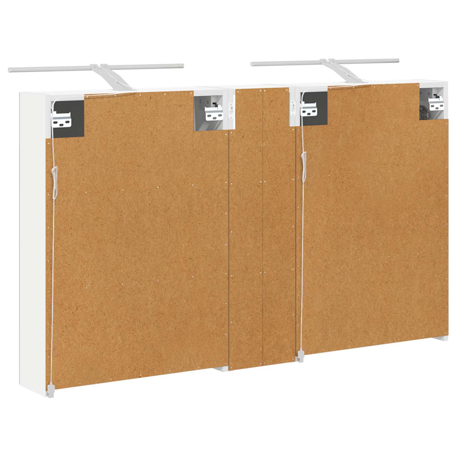 vidaXL Zestaw Szafek Łazienkowych z półką 3 pcs 120 x 14,5 x 70 cm