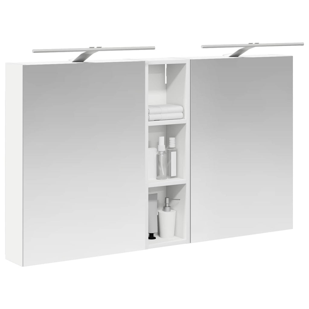 vidaXL Zestaw Szafek Łazienkowych z półką 3 pcs 120 x 14,5 x 70 cm