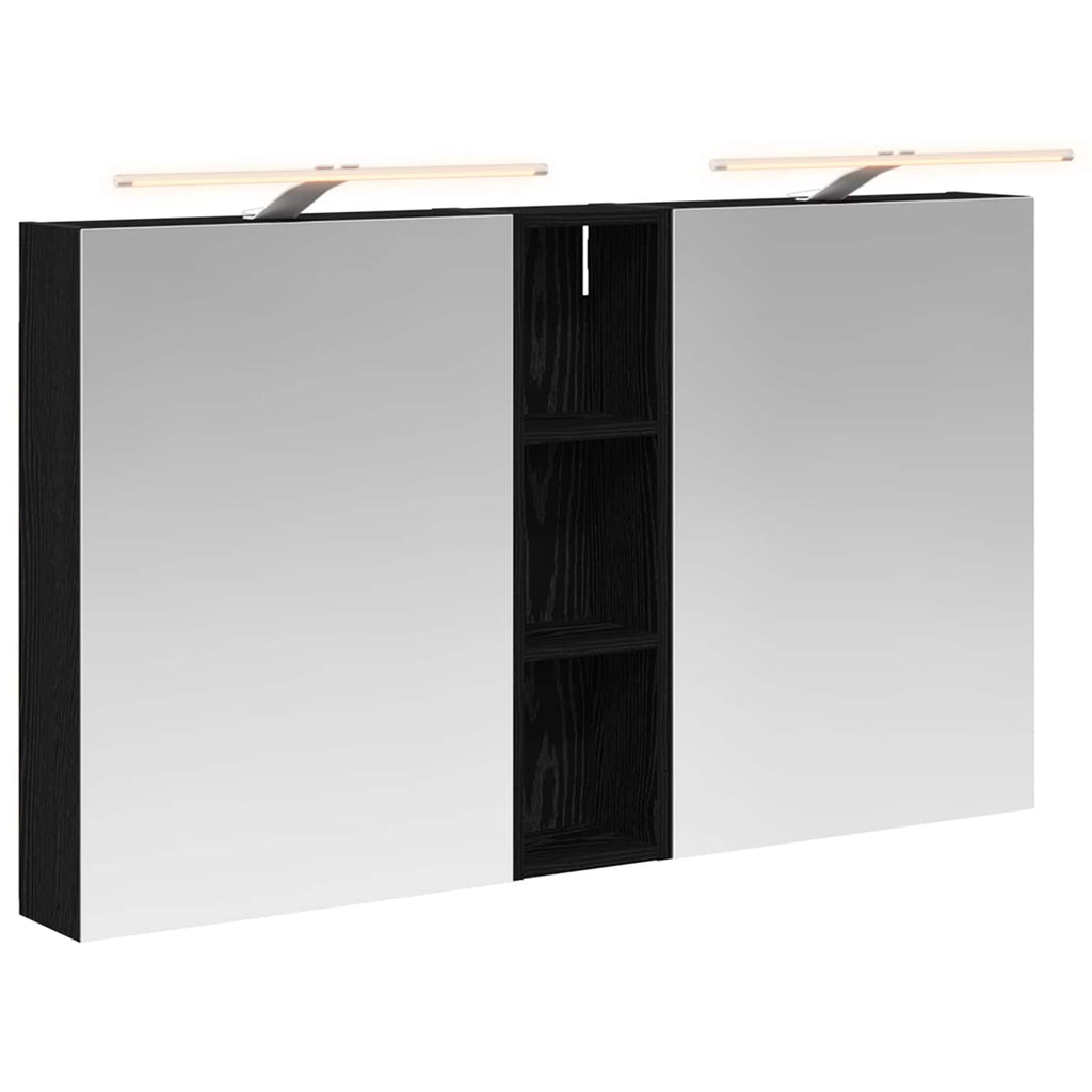 vidaXL Zestaw Szafek Łazienkowych z półką 3 pcs 120 x 14,5 x 70 cm