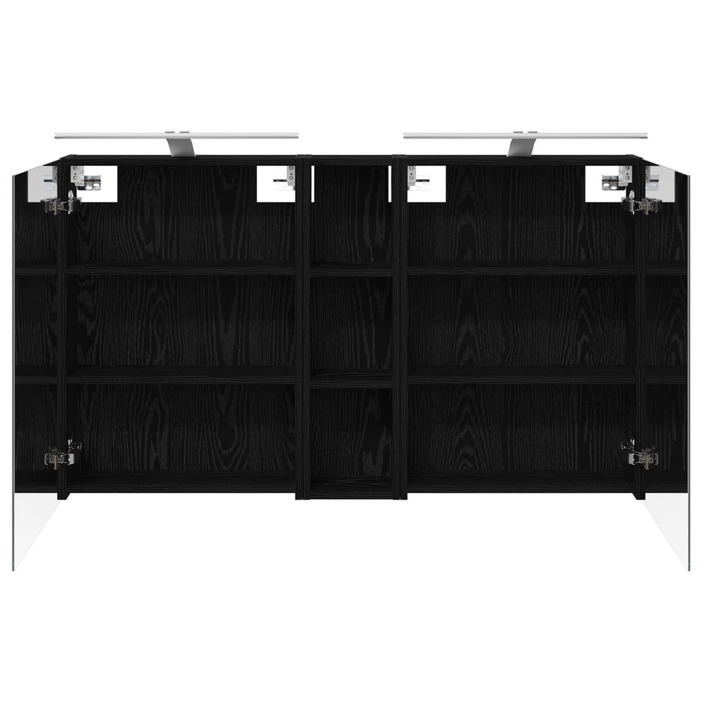 vidaXL Zestaw Szafek Łazienkowych z półką 3 pcs 120 x 14,5 x 70 cm