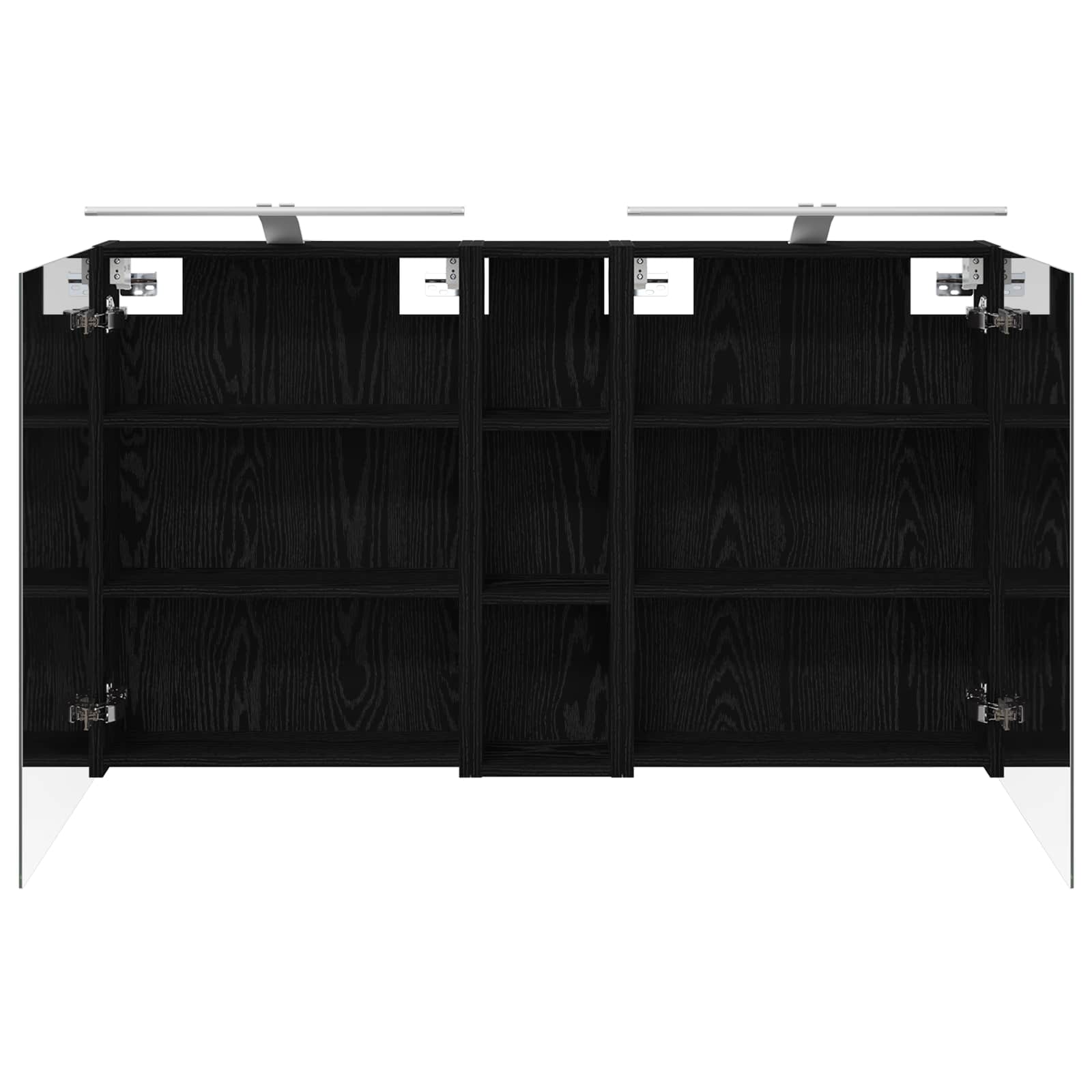 vidaXL Zestaw Szafek Łazienkowych z półką 3 pcs 120 x 14,5 x 70 cm