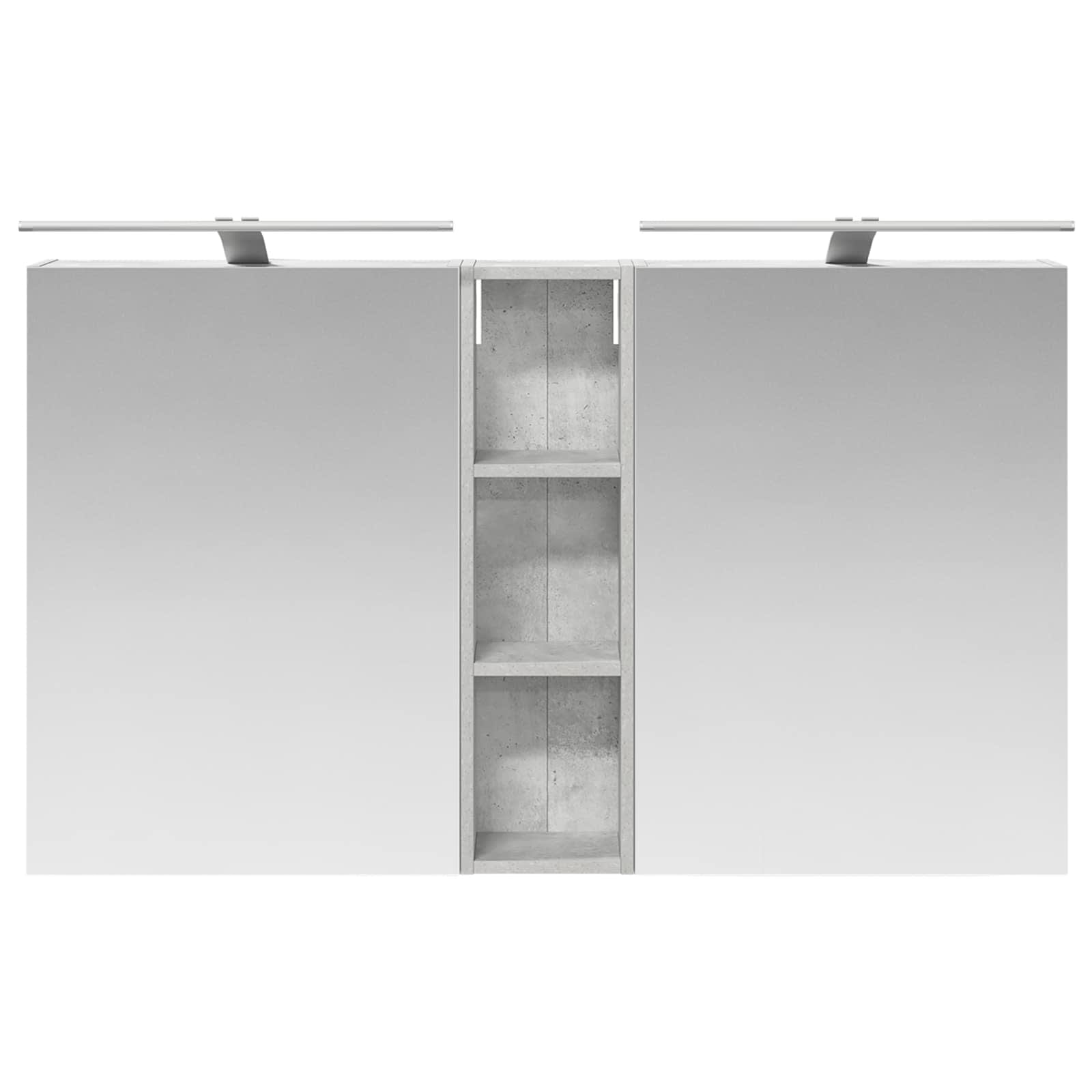 vidaXL Zestaw Szafek Łazienkowych z półką 3 pcs 120 x 14,5 x 70 cm