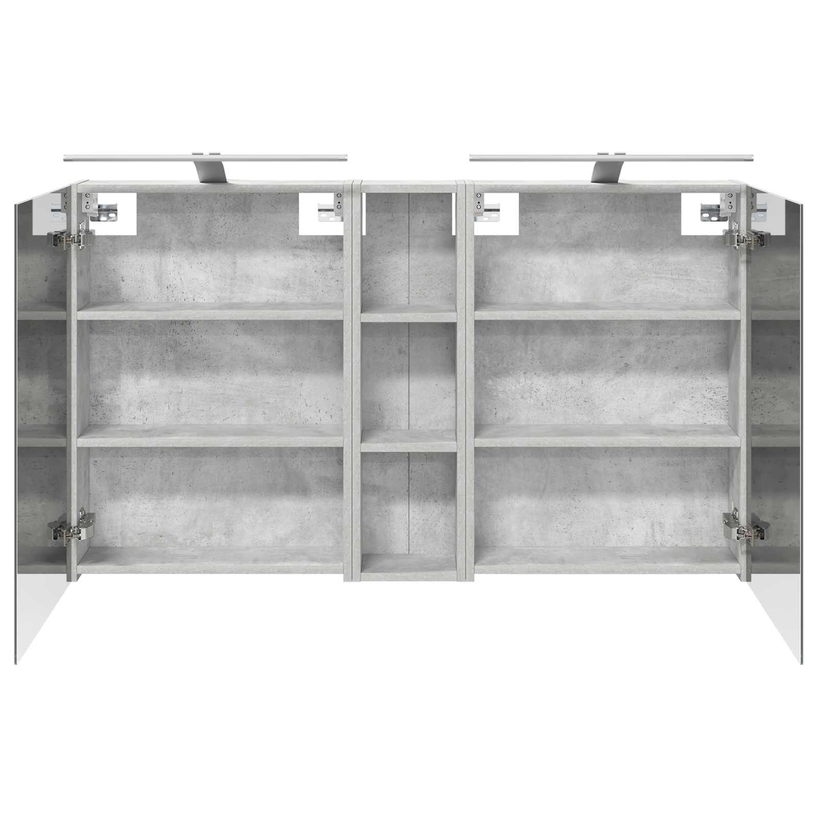 vidaXL Zestaw Szafek Łazienkowych z półką 3 pcs 120 x 14,5 x 70 cm