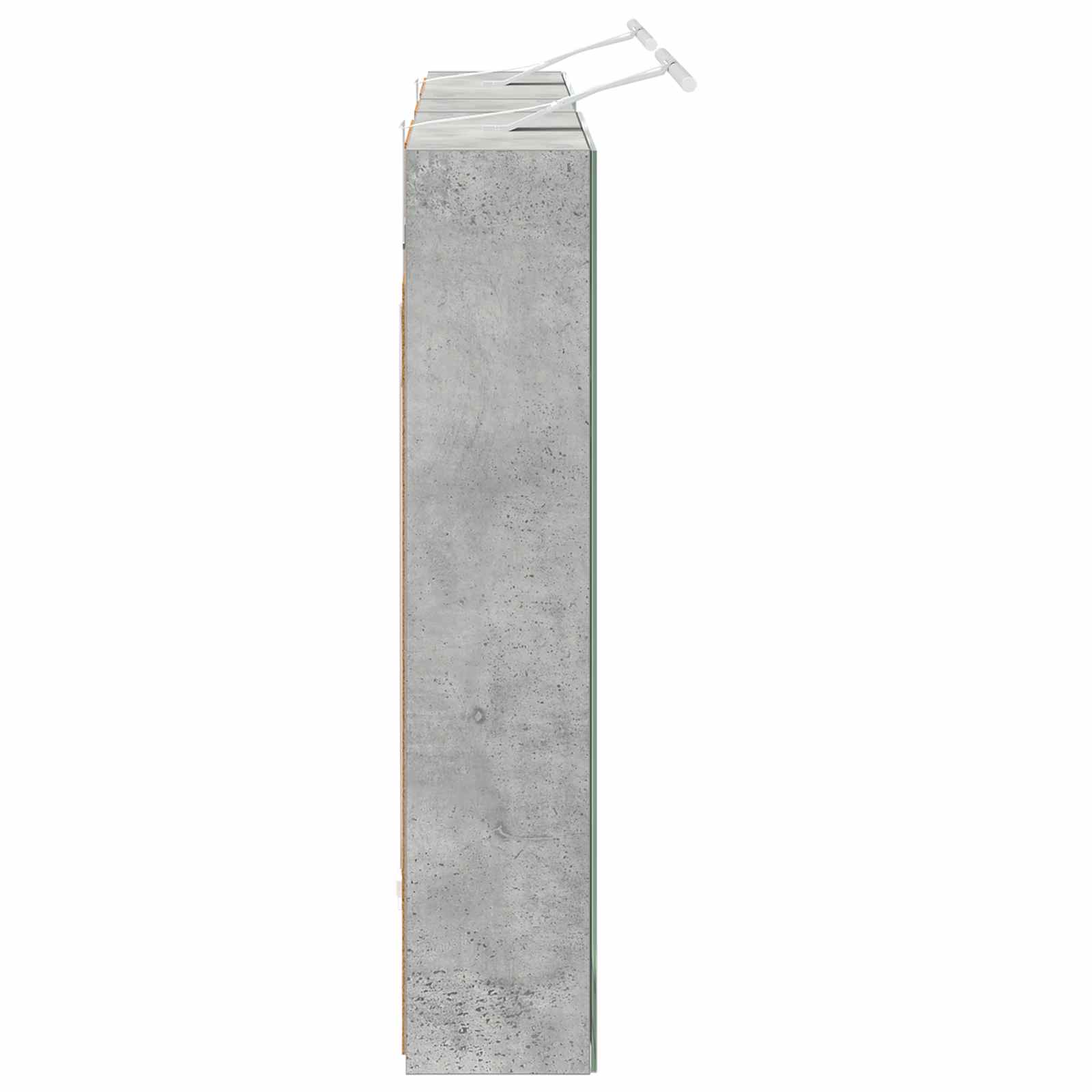 vidaXL Zestaw Szafek Łazienkowych z półką 3 pcs 120 x 14,5 x 70 cm