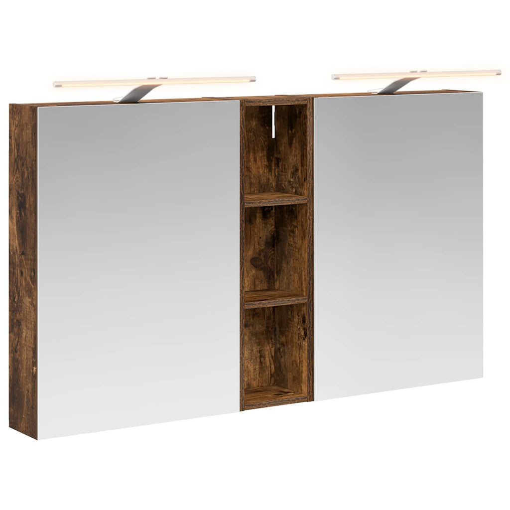 vidaXL Zestaw Szafek Łazienkowych z półką 3 pcs 120 x 14,5 x 70 cm