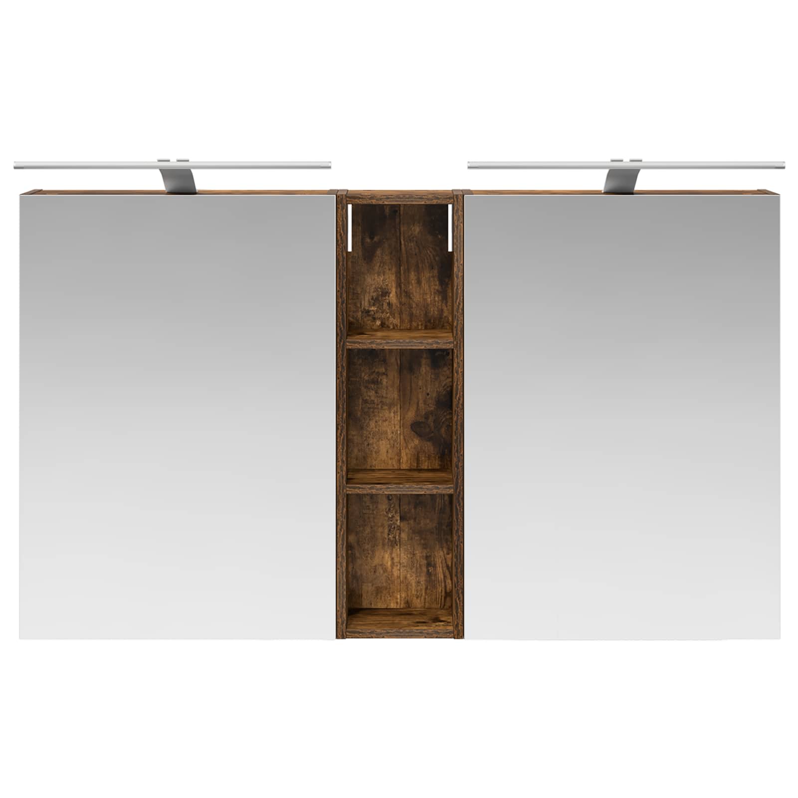 vidaXL Zestaw Szafek Łazienkowych z półką 3 pcs 120 x 14,5 x 70 cm