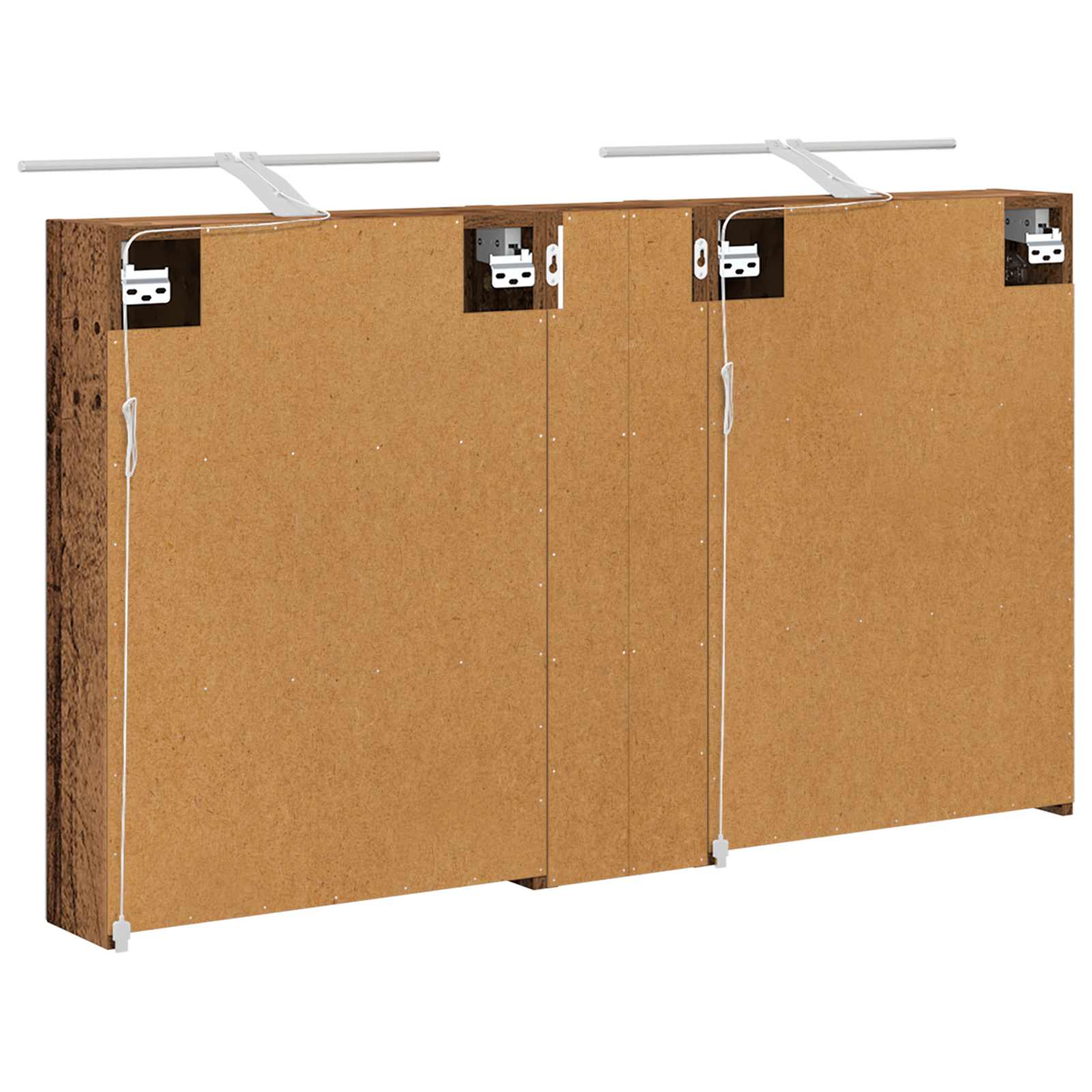vidaXL Zestaw Szafek Łazienkowych z półką 3 pcs 120 x 14,5 x 70 cm