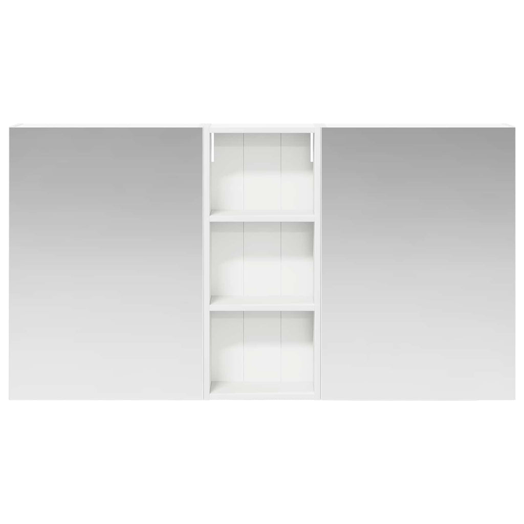 vidaXL Zestaw Szafek Łazienkowych z półką 3 pcs 130 x 14,5 x 70 cm
