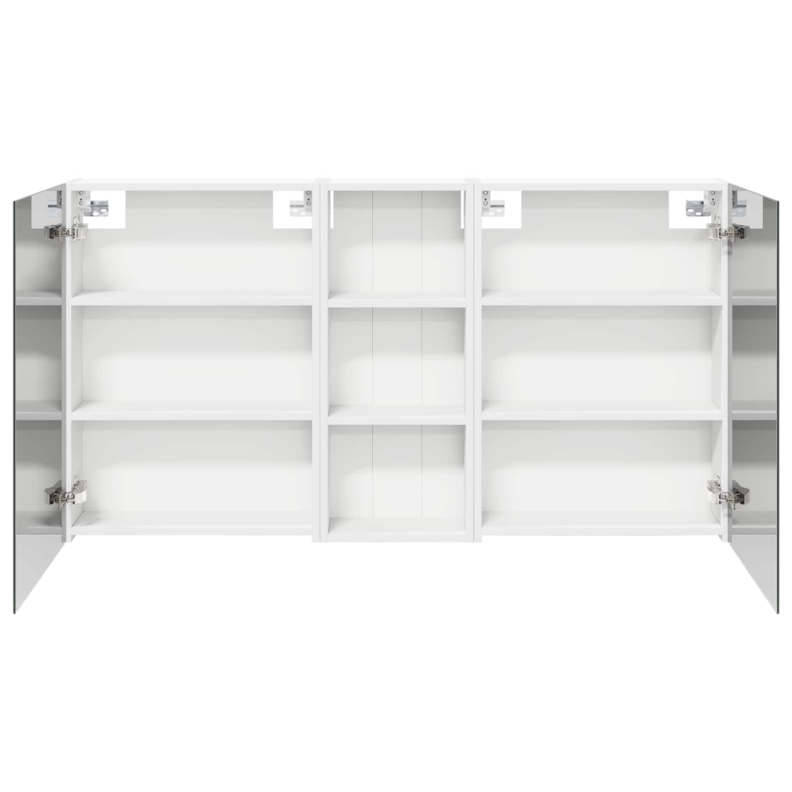 vidaXL Zestaw Szafek Łazienkowych z półką 3 pcs 130 x 14,5 x 70 cm