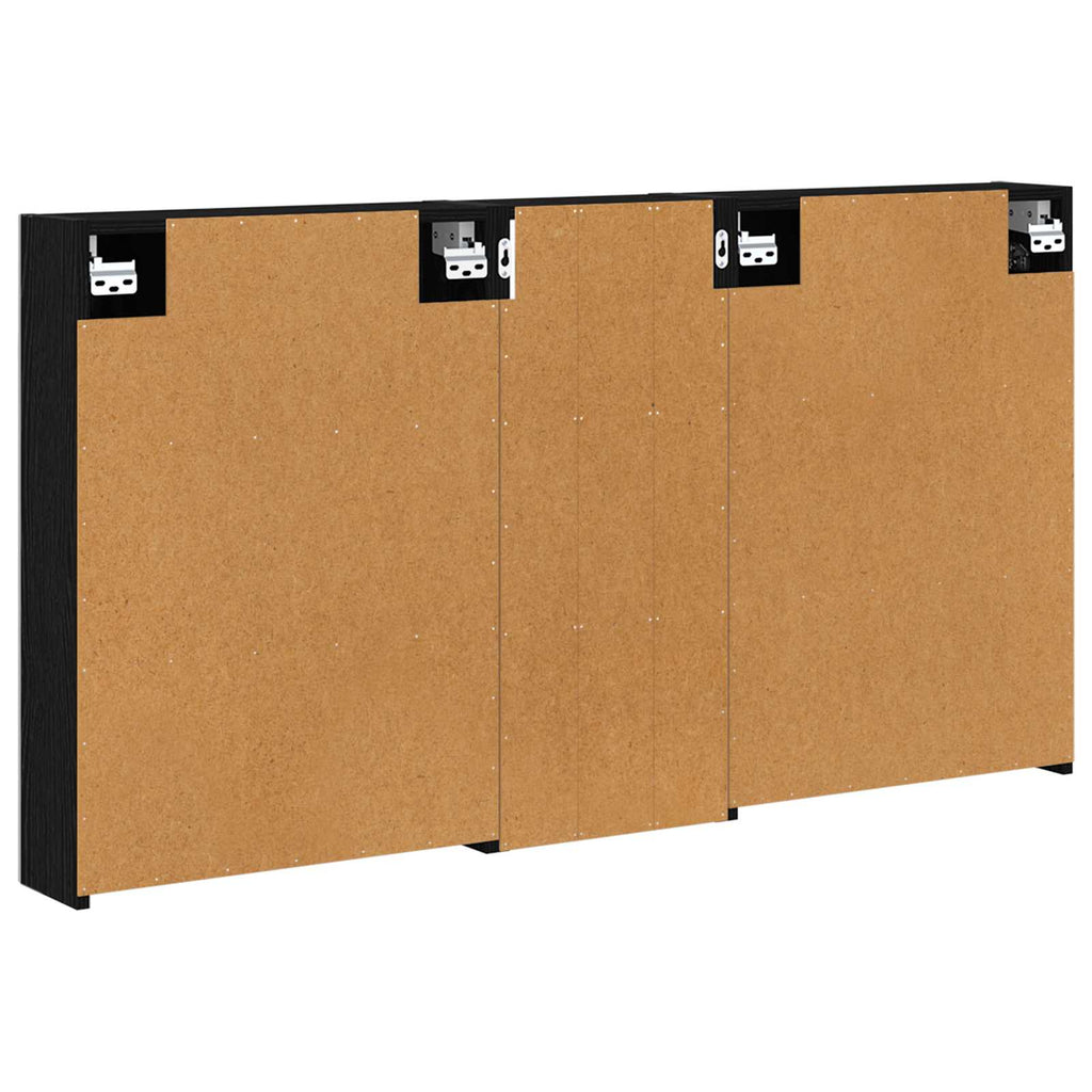 vidaXL Zestaw Szafek Łazienkowych z półką 3 pcs 130 x 14,5 x 70 cm