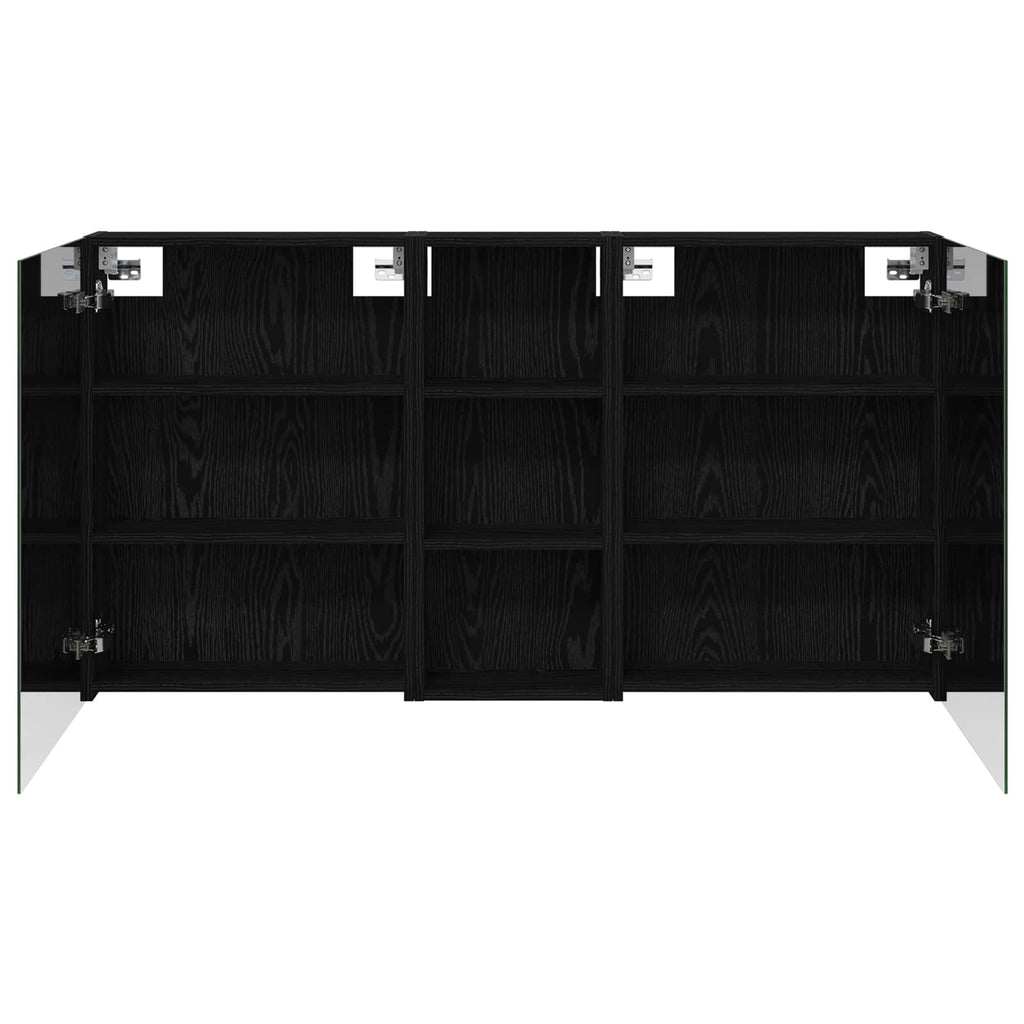 vidaXL Zestaw Szafek Łazienkowych z półką 3 pcs 130 x 14,5 x 70 cm