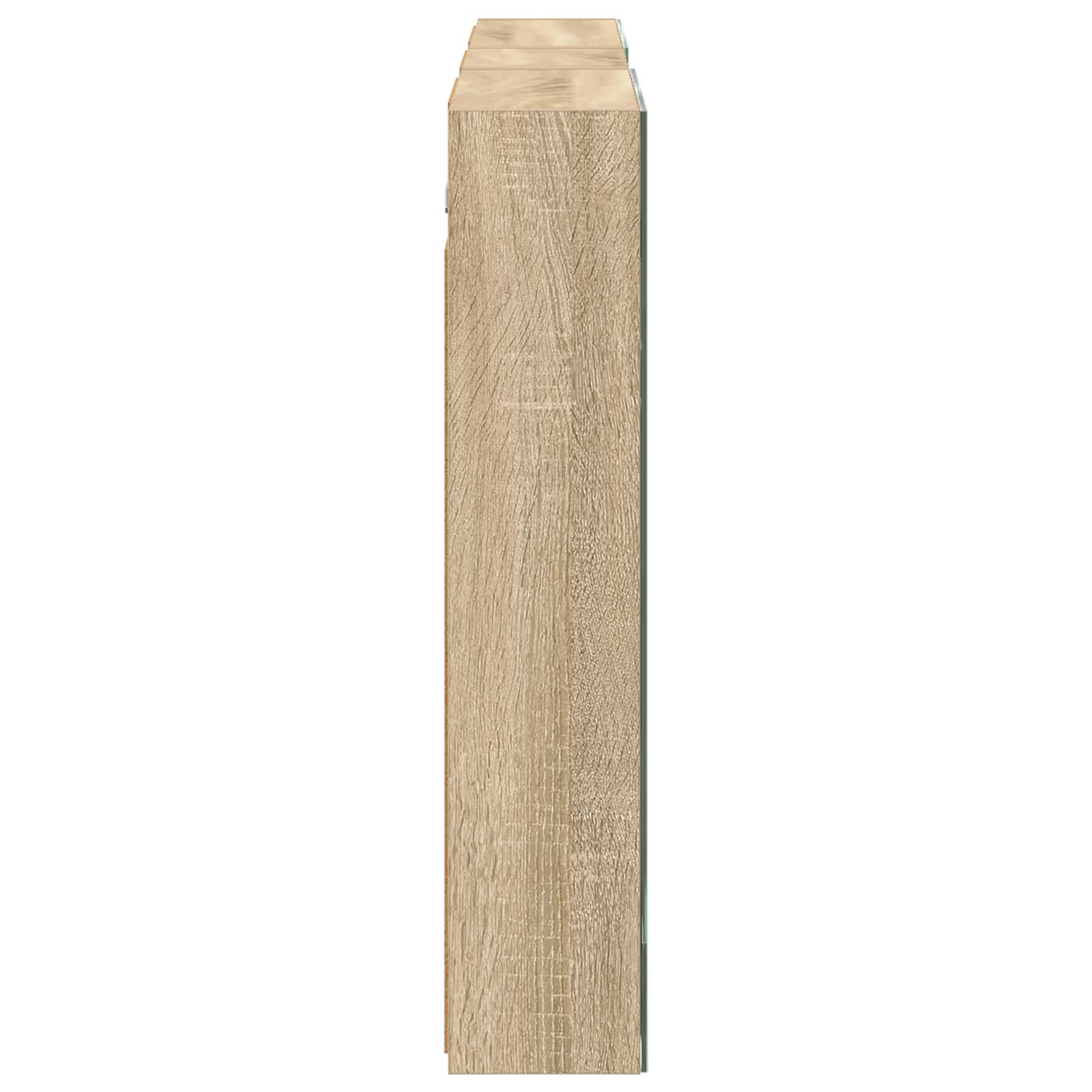 vidaXL Zestaw Szafek Łazienkowych z półką 3 pcs 130 x 14,5 x 70 cm