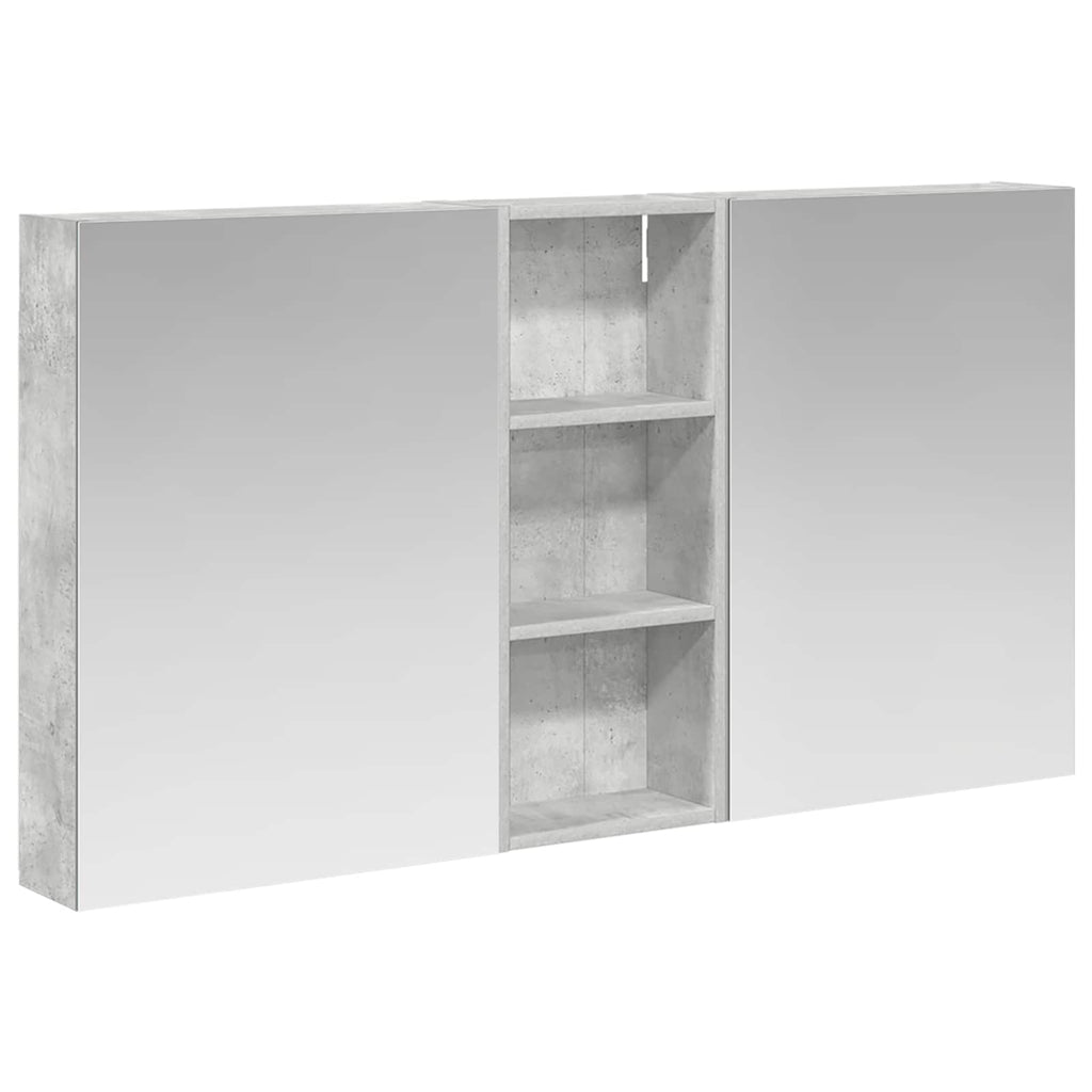 vidaXL Zestaw Szafek Łazienkowych z półką 3 pcs 130 x 14,5 x 70 cm