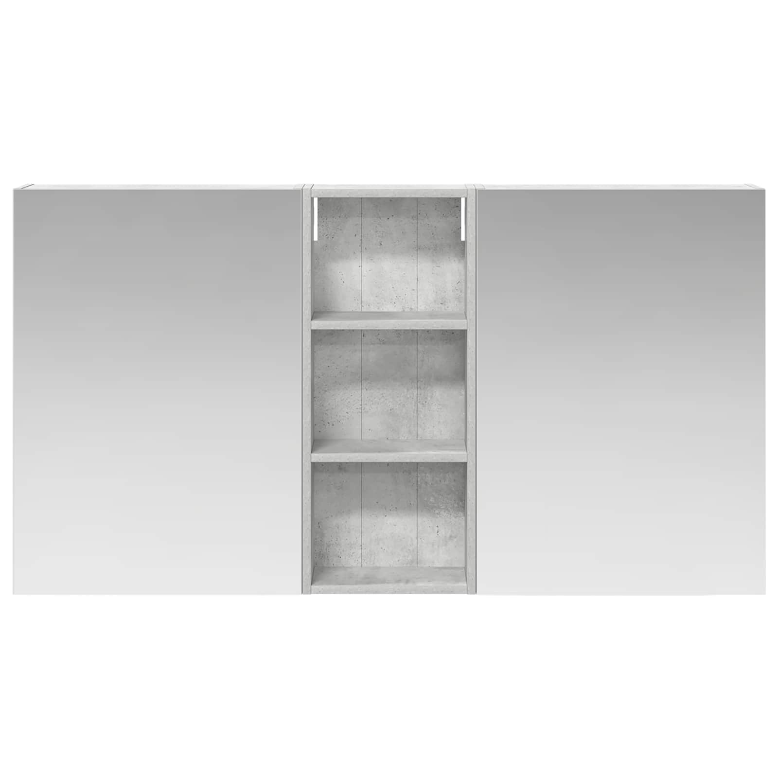 vidaXL Zestaw Szafek Łazienkowych z półką 3 pcs 130 x 14,5 x 70 cm