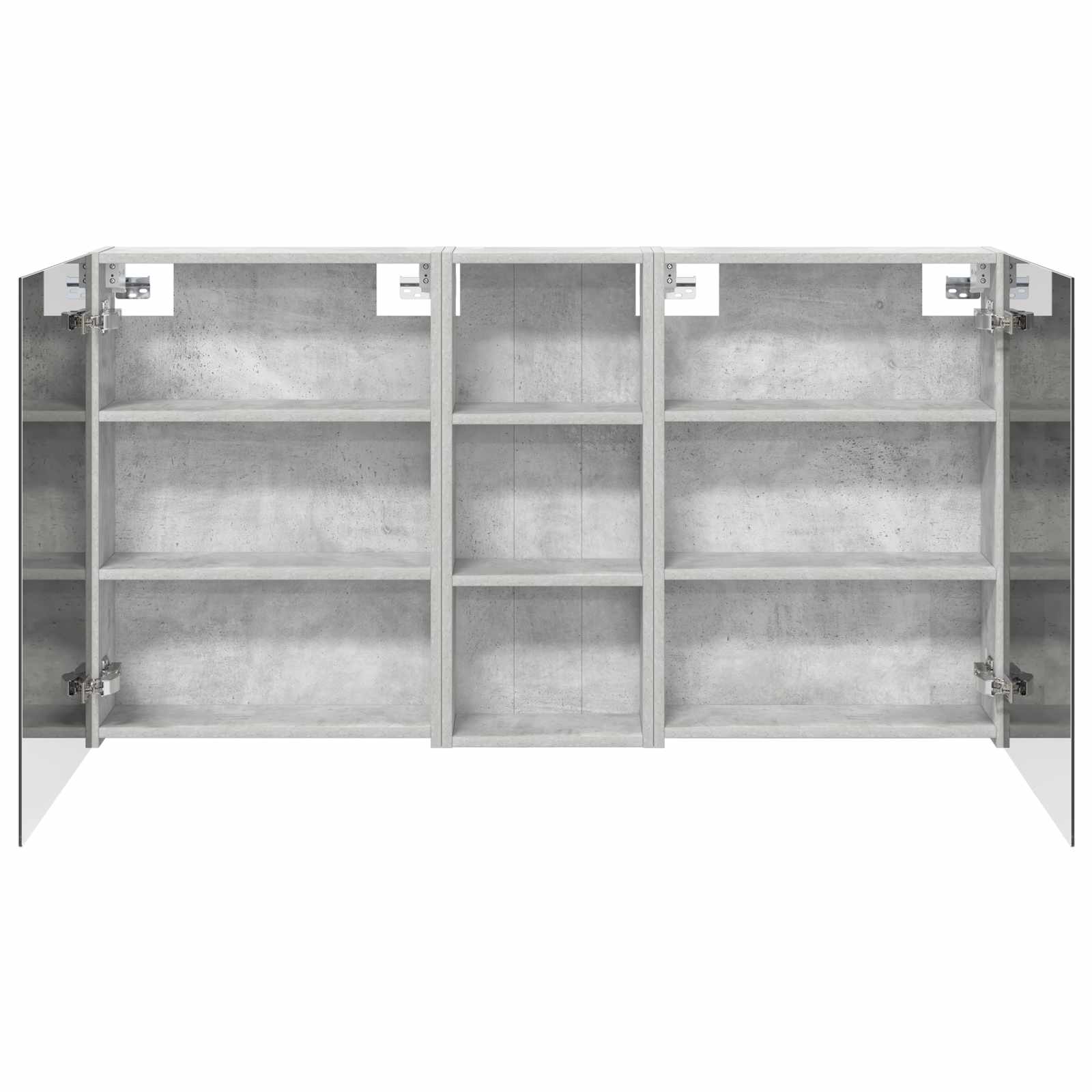 vidaXL Zestaw Szafek Łazienkowych z półką 3 pcs 130 x 14,5 x 70 cm