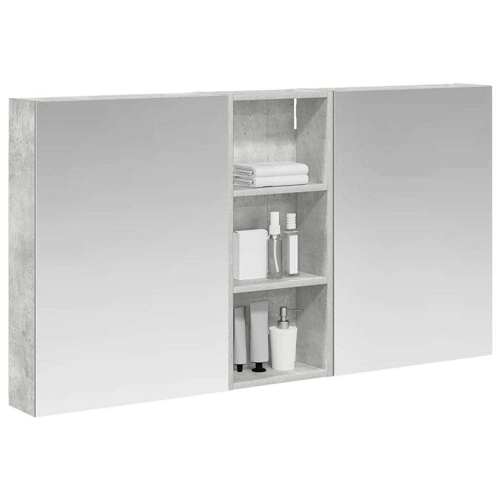 vidaXL Zestaw Szafek Łazienkowych z półką 3 pcs 130 x 14,5 x 70 cm