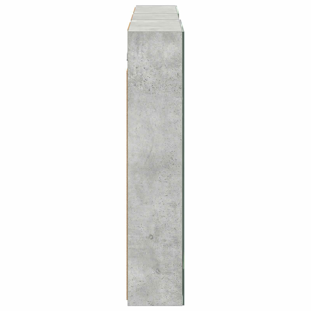 vidaXL Zestaw Szafek Łazienkowych z półką 3 pcs 130 x 14,5 x 70 cm