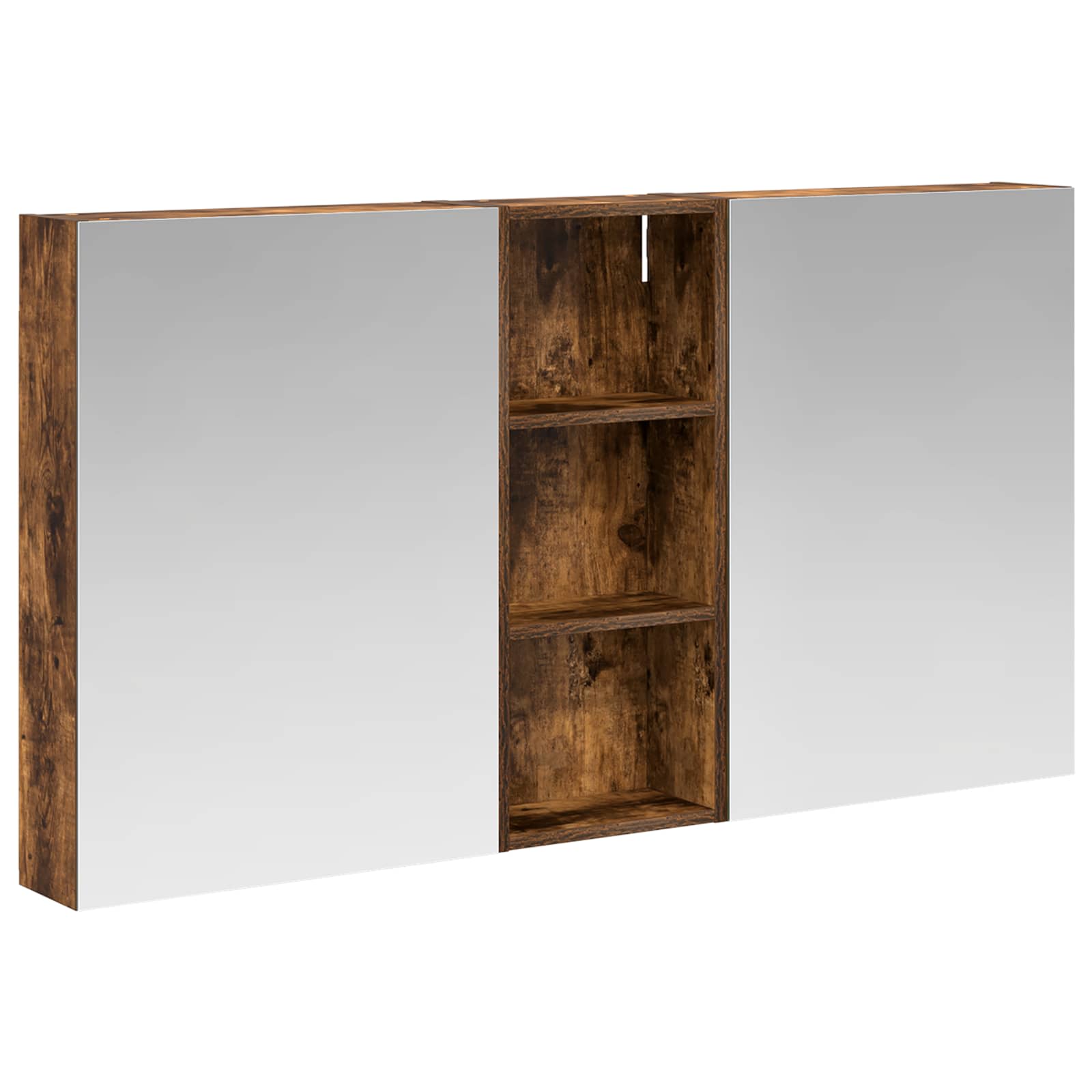 vidaXL Zestaw Szafek Łazienkowych z półką 3 pcs 130 x 14,5 x 70 cm