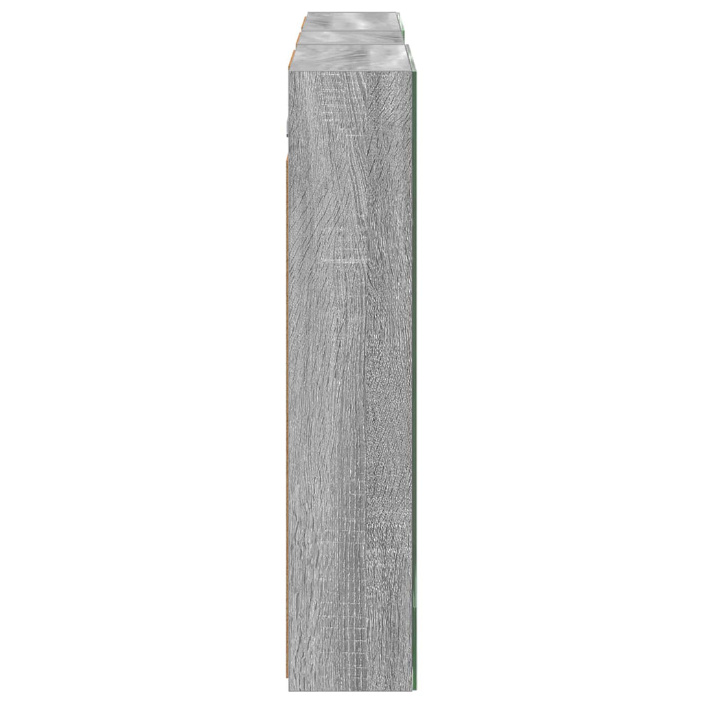 vidaXL Zestaw Szafek Łazienkowych z półką 3 pcs 130 x 14,5 x 70 cm