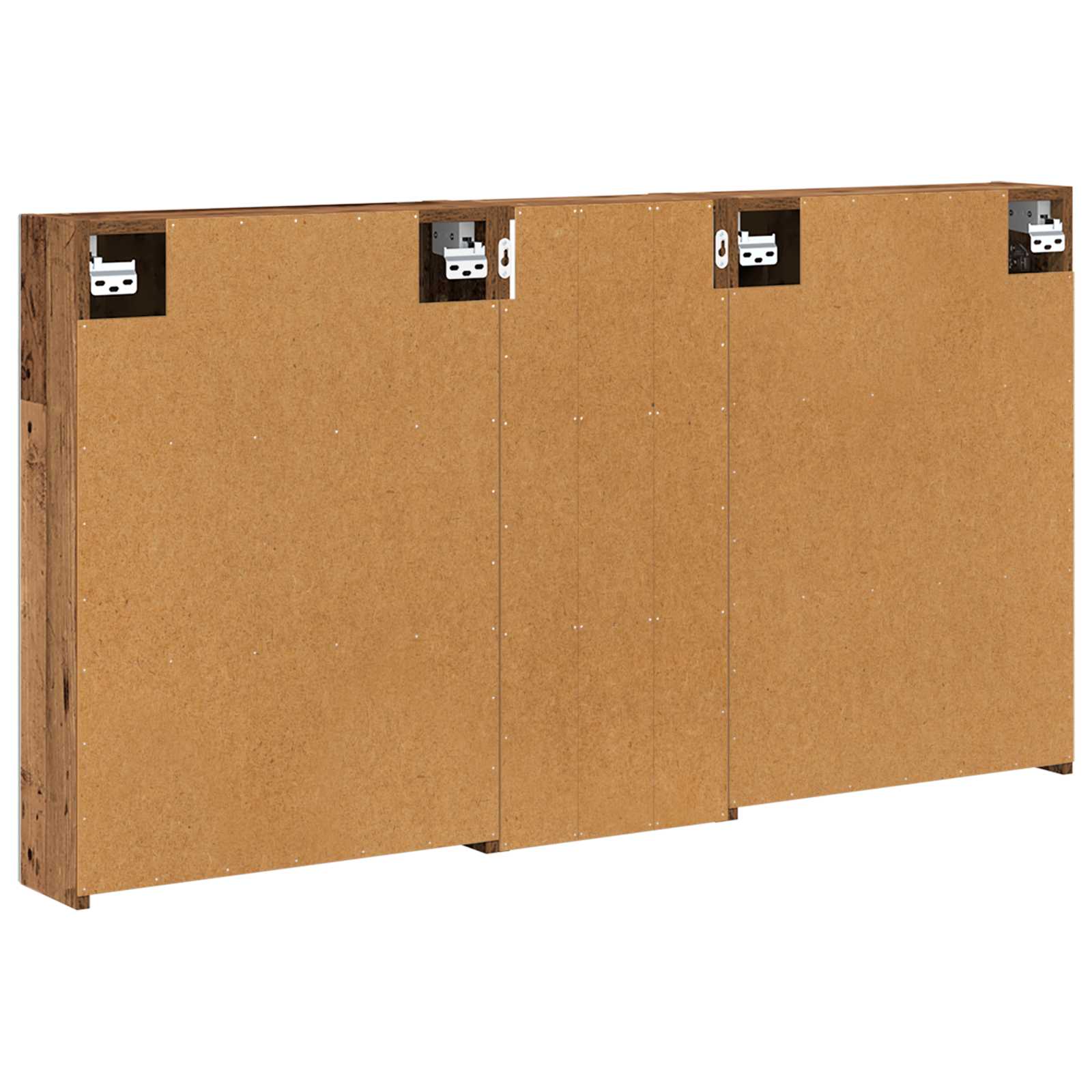 vidaXL Zestaw Szafek Łazienkowych z półką 3 pcs 130 x 14,5 x 70 cm