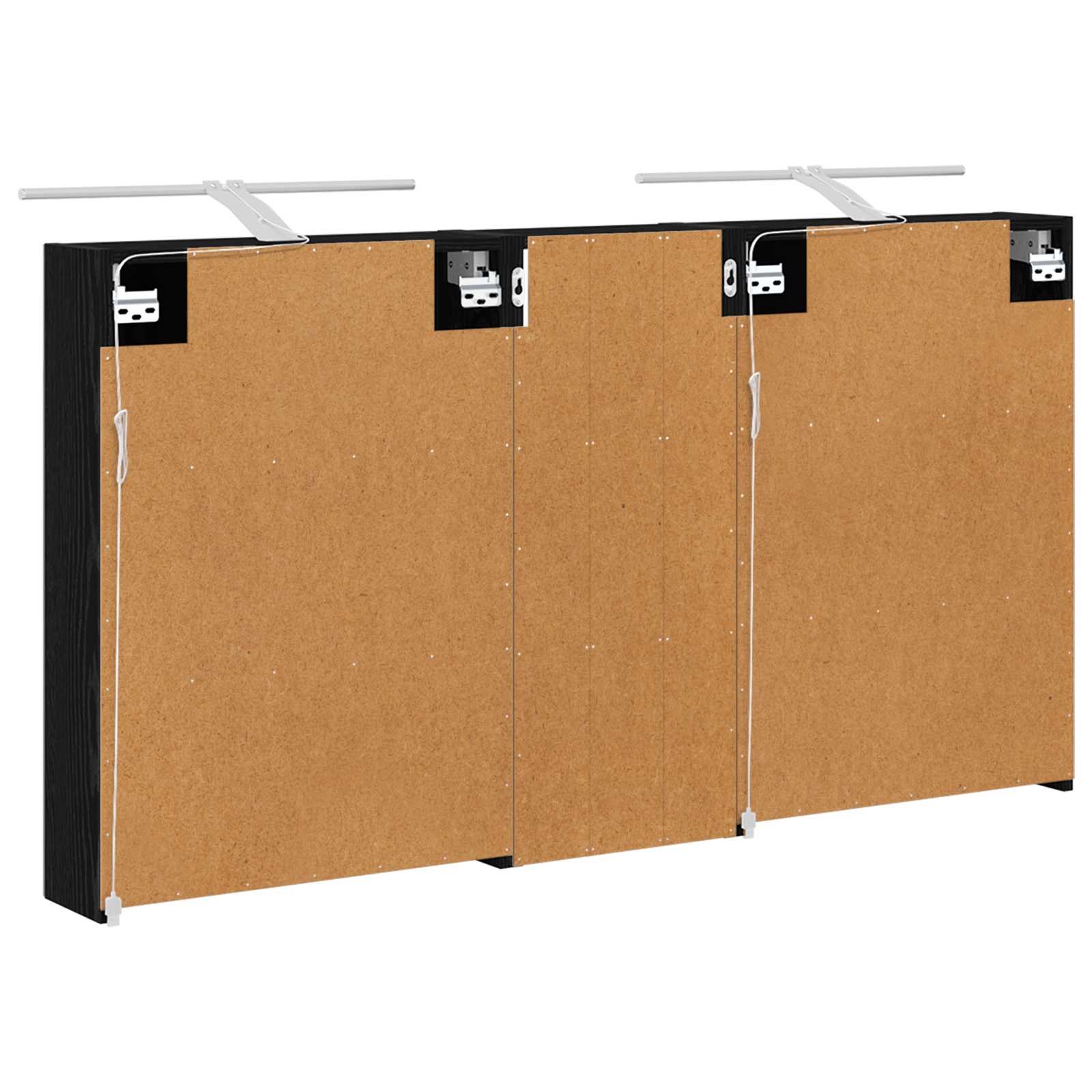 vidaXL Zestaw Szafek Łazienkowych z półką 3 pcs 130 x 14,5 x 70 cm