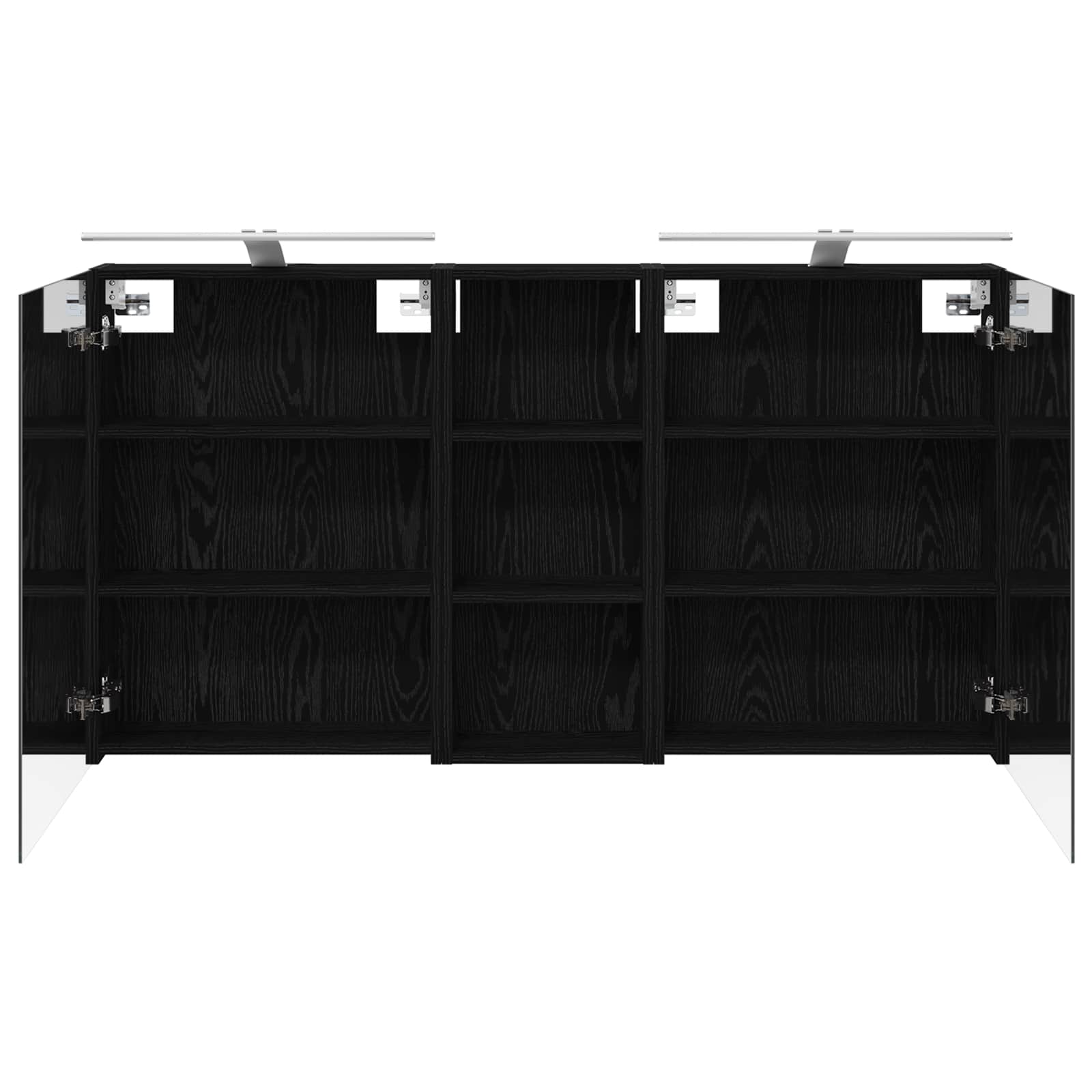 vidaXL Zestaw Szafek Łazienkowych z półką 3 pcs 130 x 14,5 x 70 cm