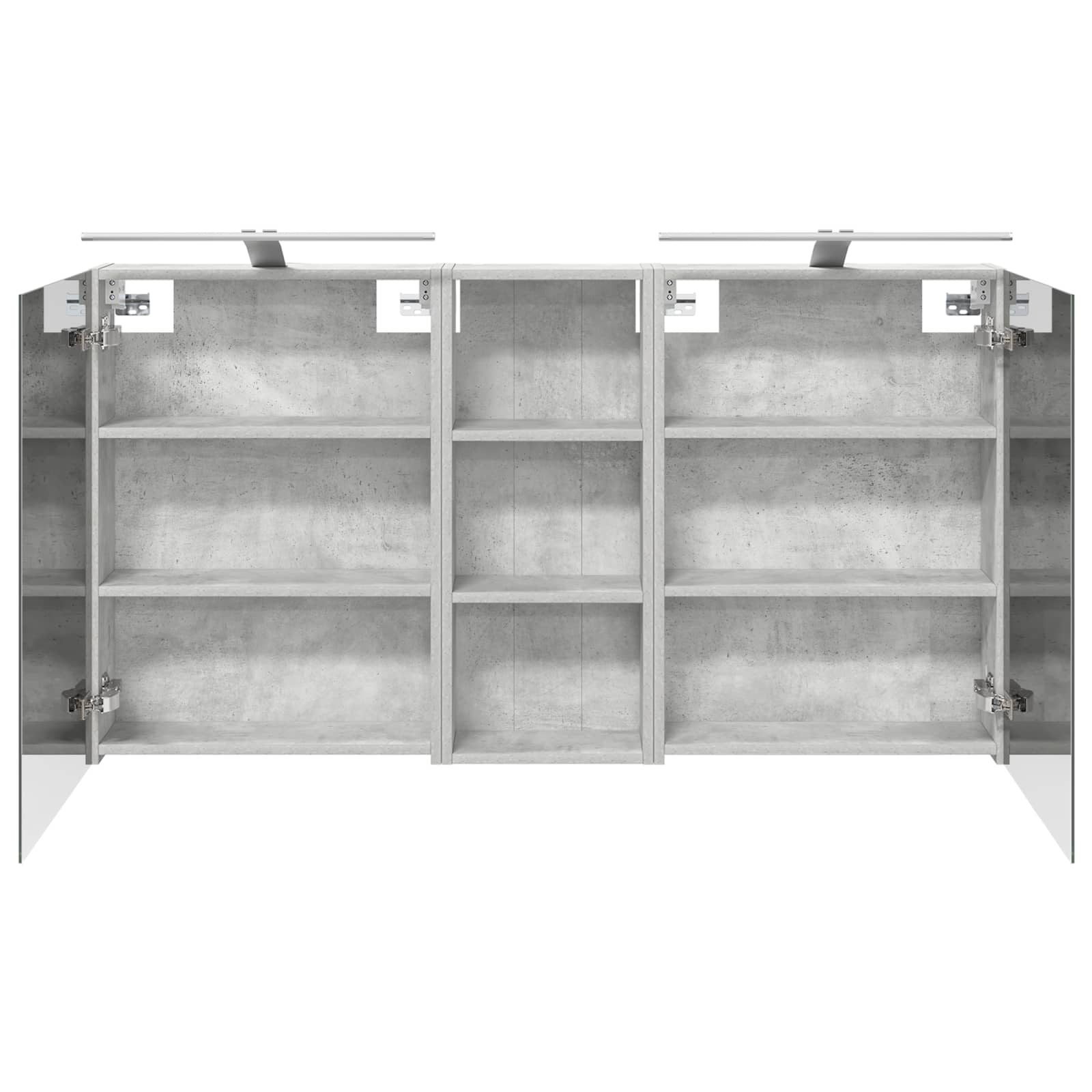 vidaXL Zestaw Szafek Łazienkowych z półką 3 pcs 130 x 14,5 x 70 cm