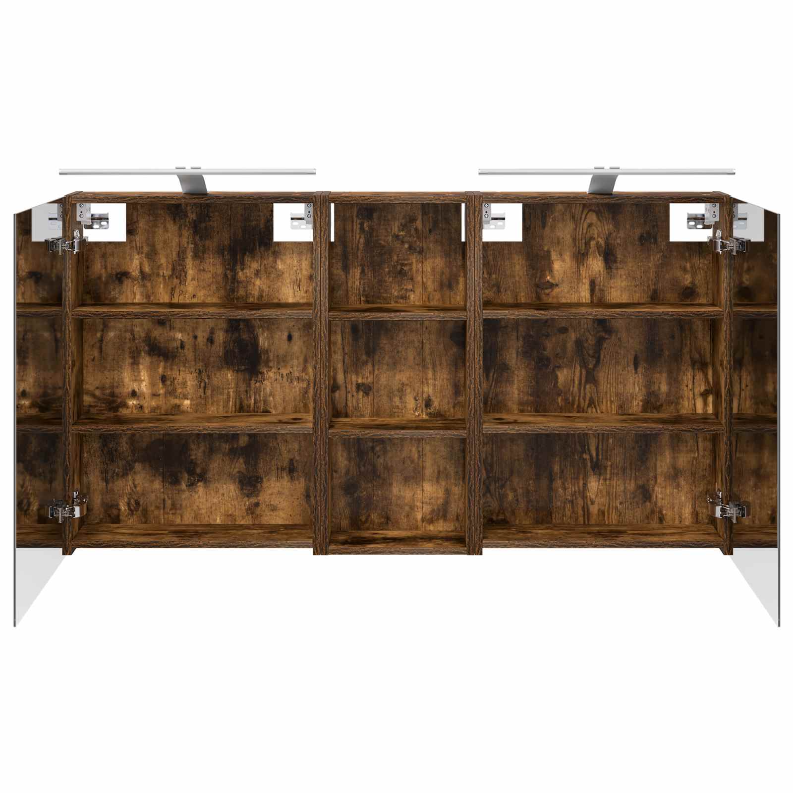 vidaXL Zestaw Szafek Łazienkowych z półką 3 pcs 130 x 14,5 x 70 cm