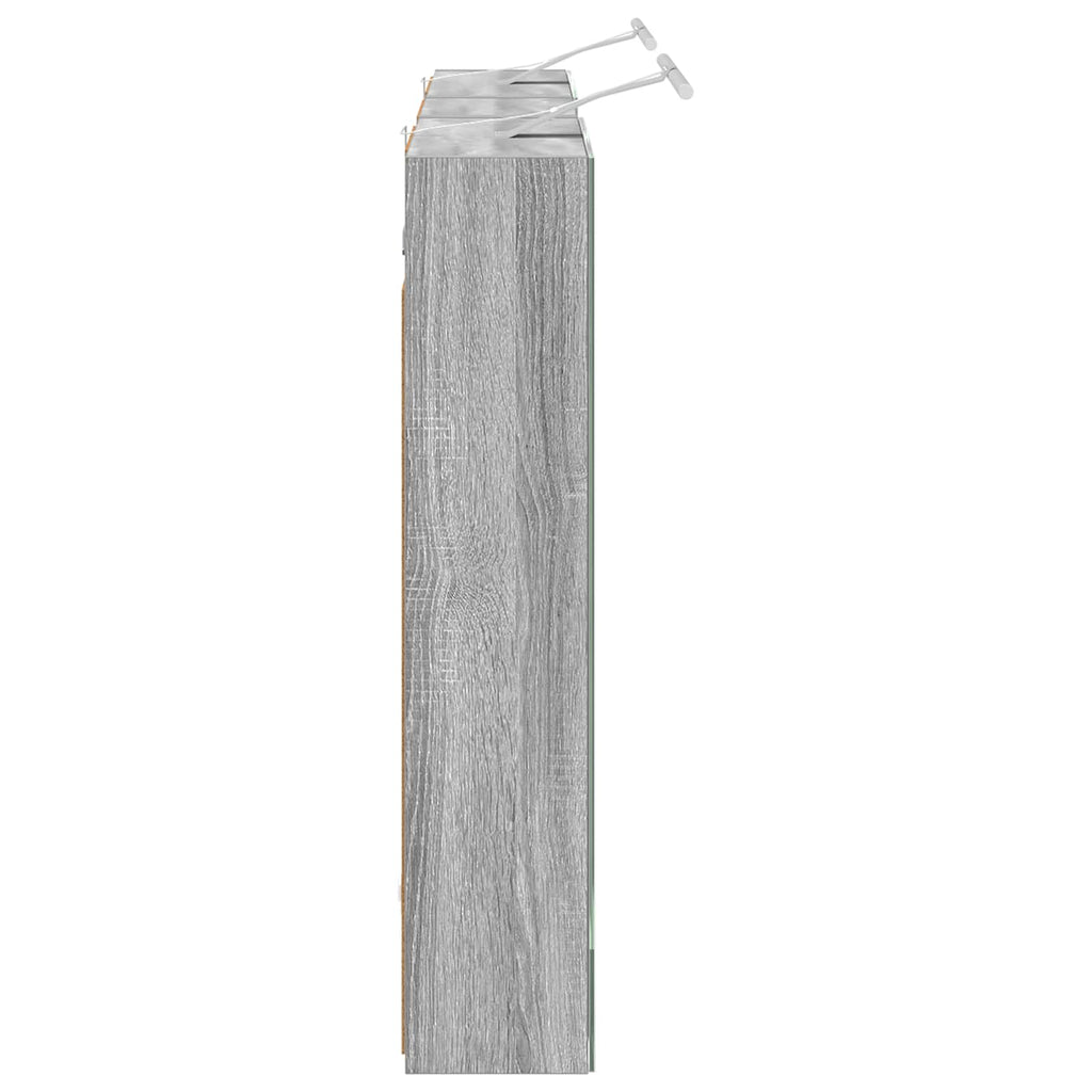 vidaXL Zestaw Szafek Łazienkowych z półką 3 pcs 130 x 14,5 x 70 cm