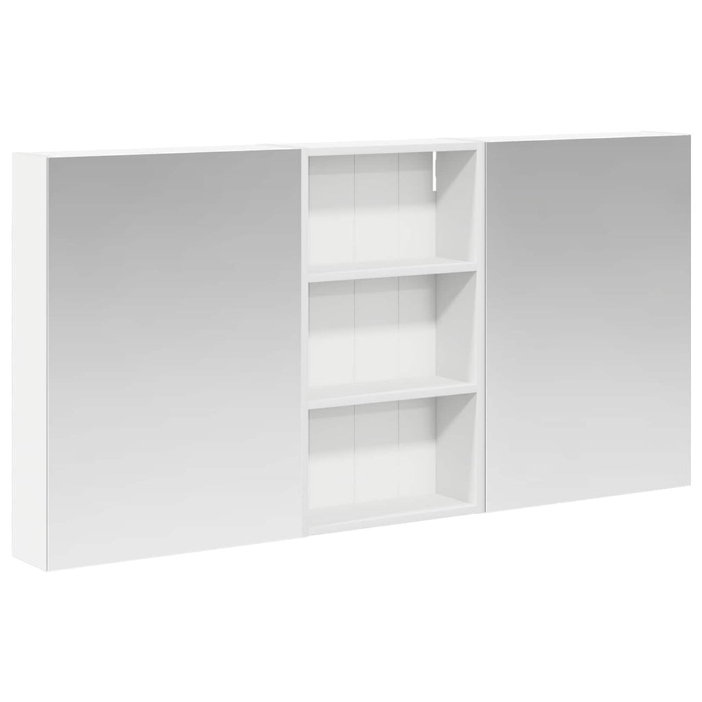 vidaXL Zestaw Szafek Łazienkowych z półką 3 pcs 140 x 14,5 x 70 cm
